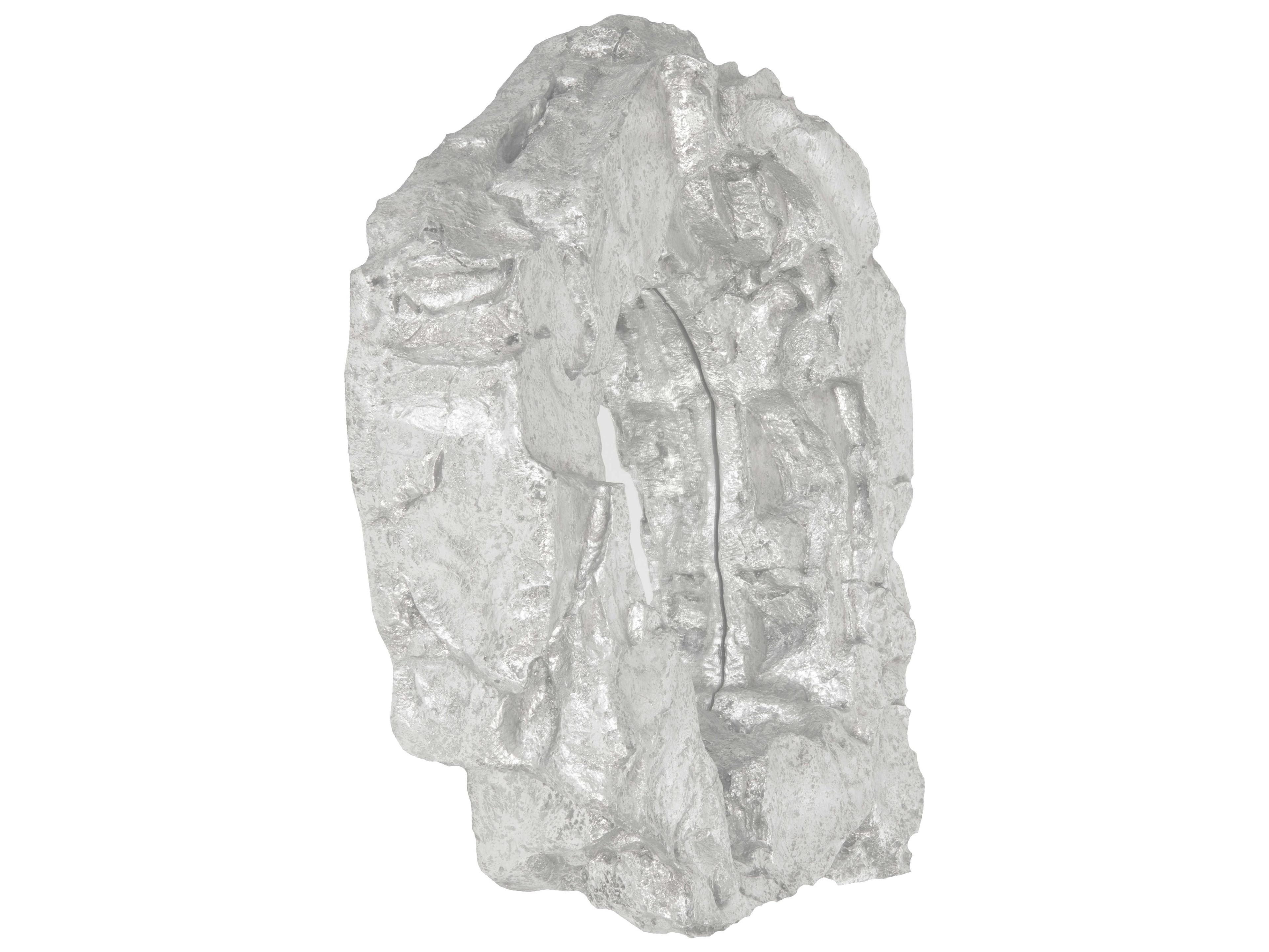 Phillips Collection Rock Pond Silver Leaf Wall Mirror