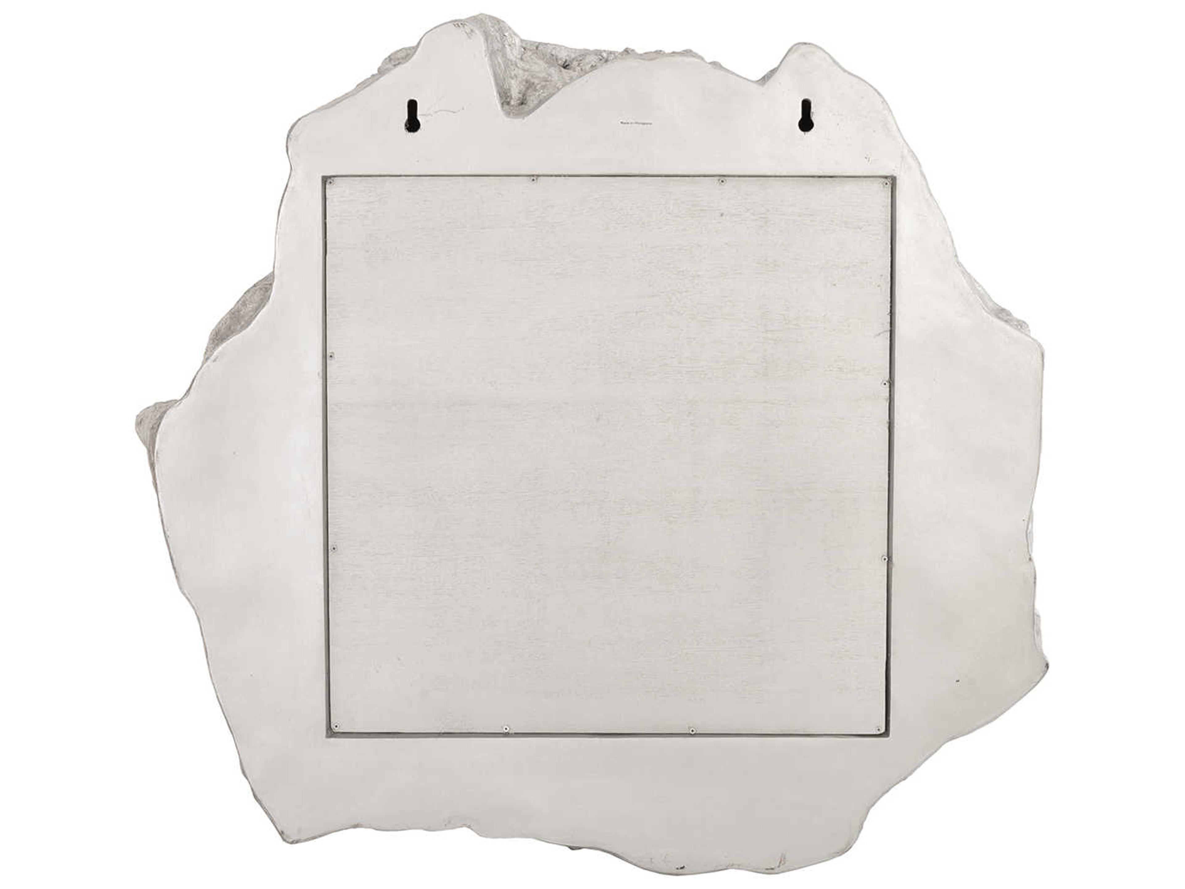 Phillips Collection Rock Pond Silver Leaf Wall Mirror