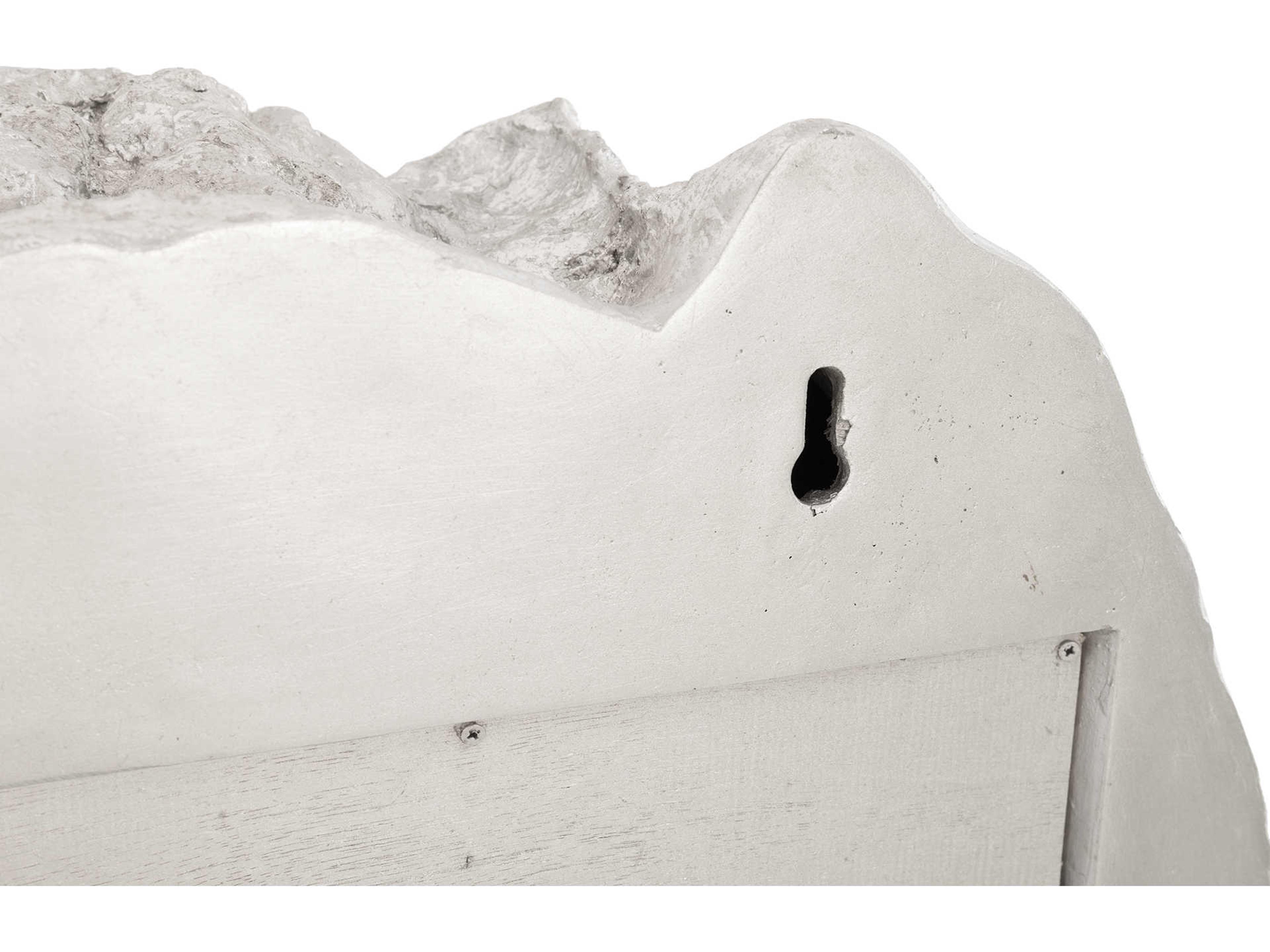 Phillips Collection Rock Pond Silver Leaf Wall Mirror