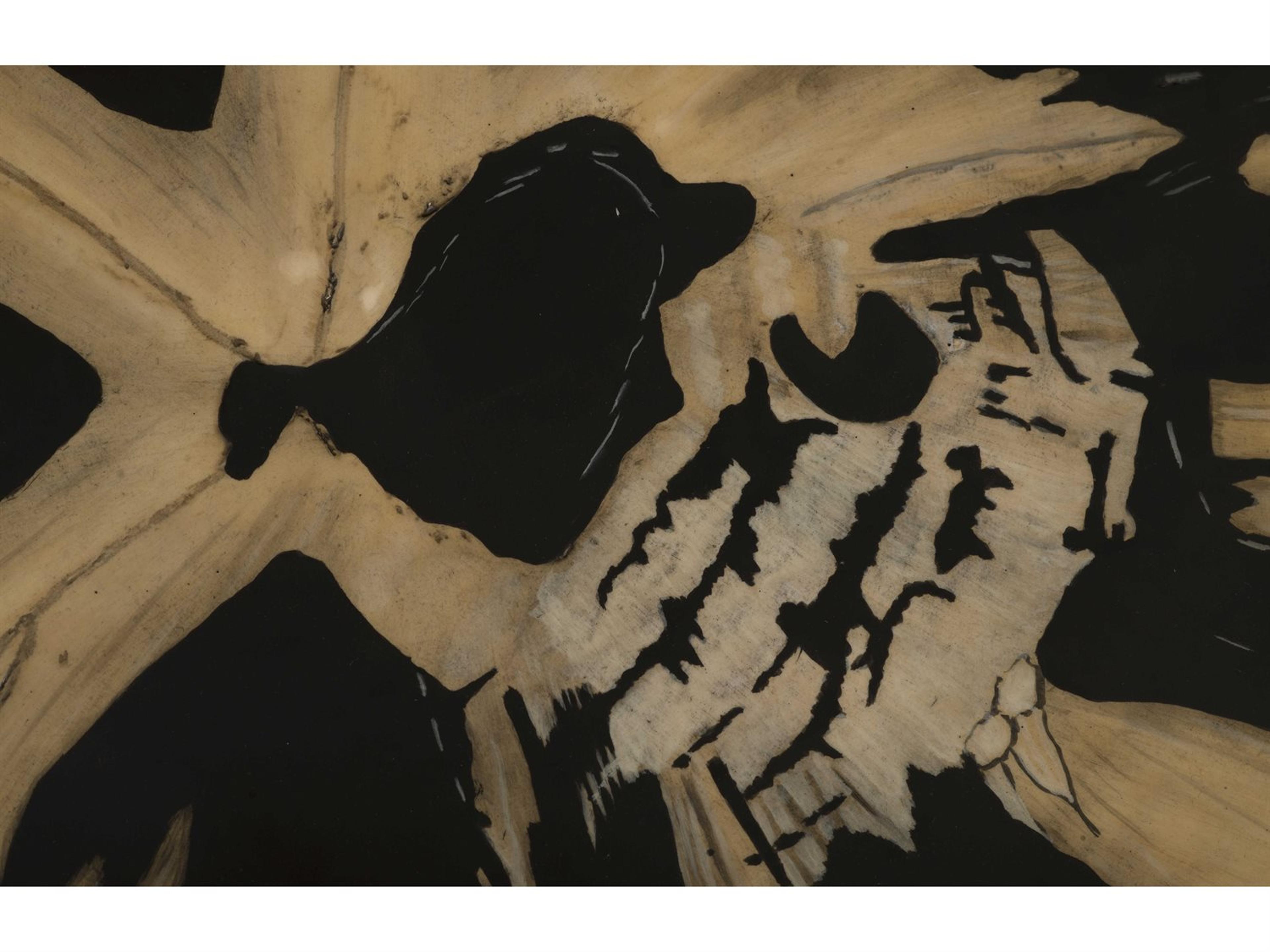 Phillips Collection Beige Brown Accent Stool