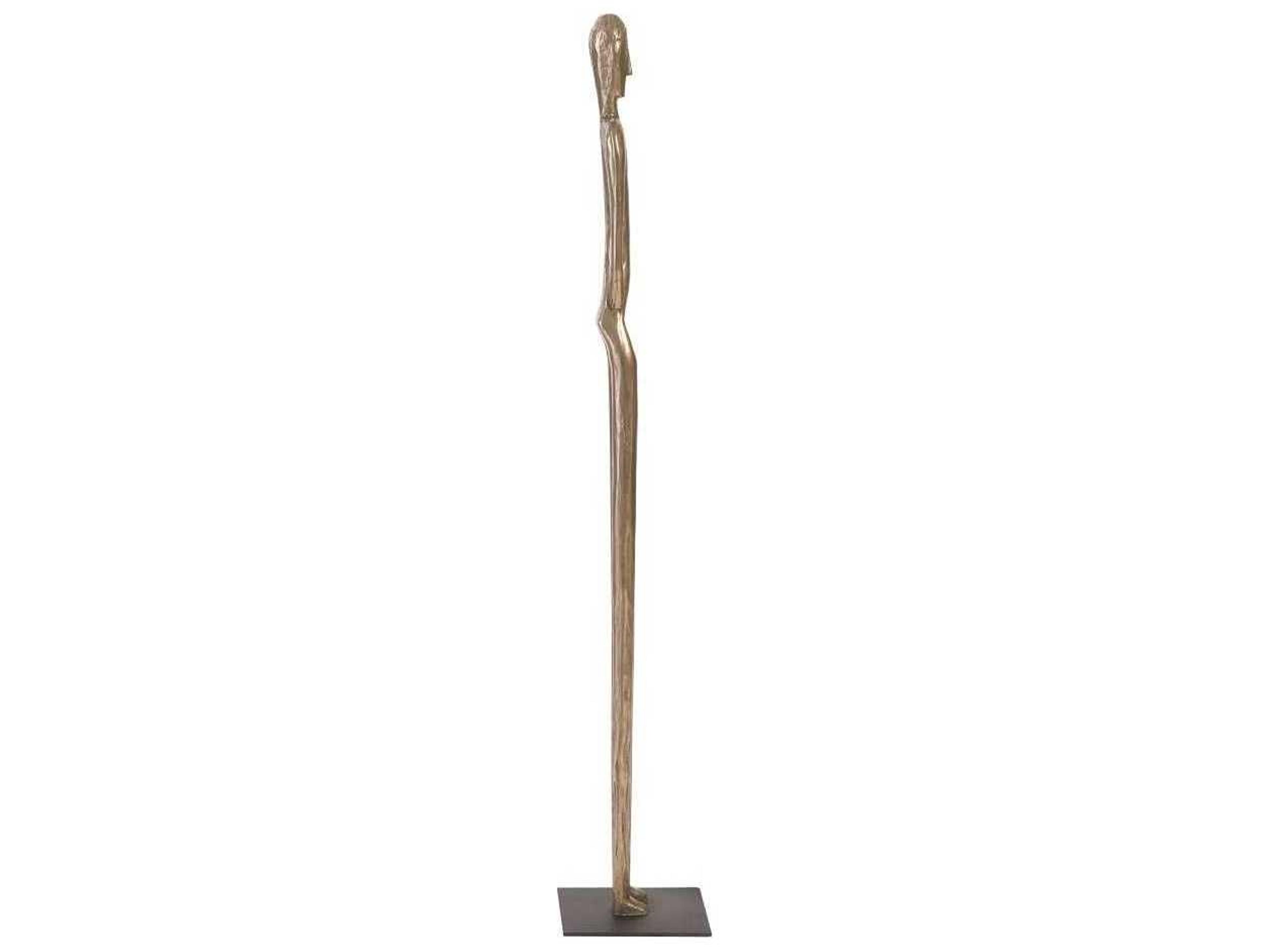 Phillips Collection Polished Bronze 48" High Sculpture