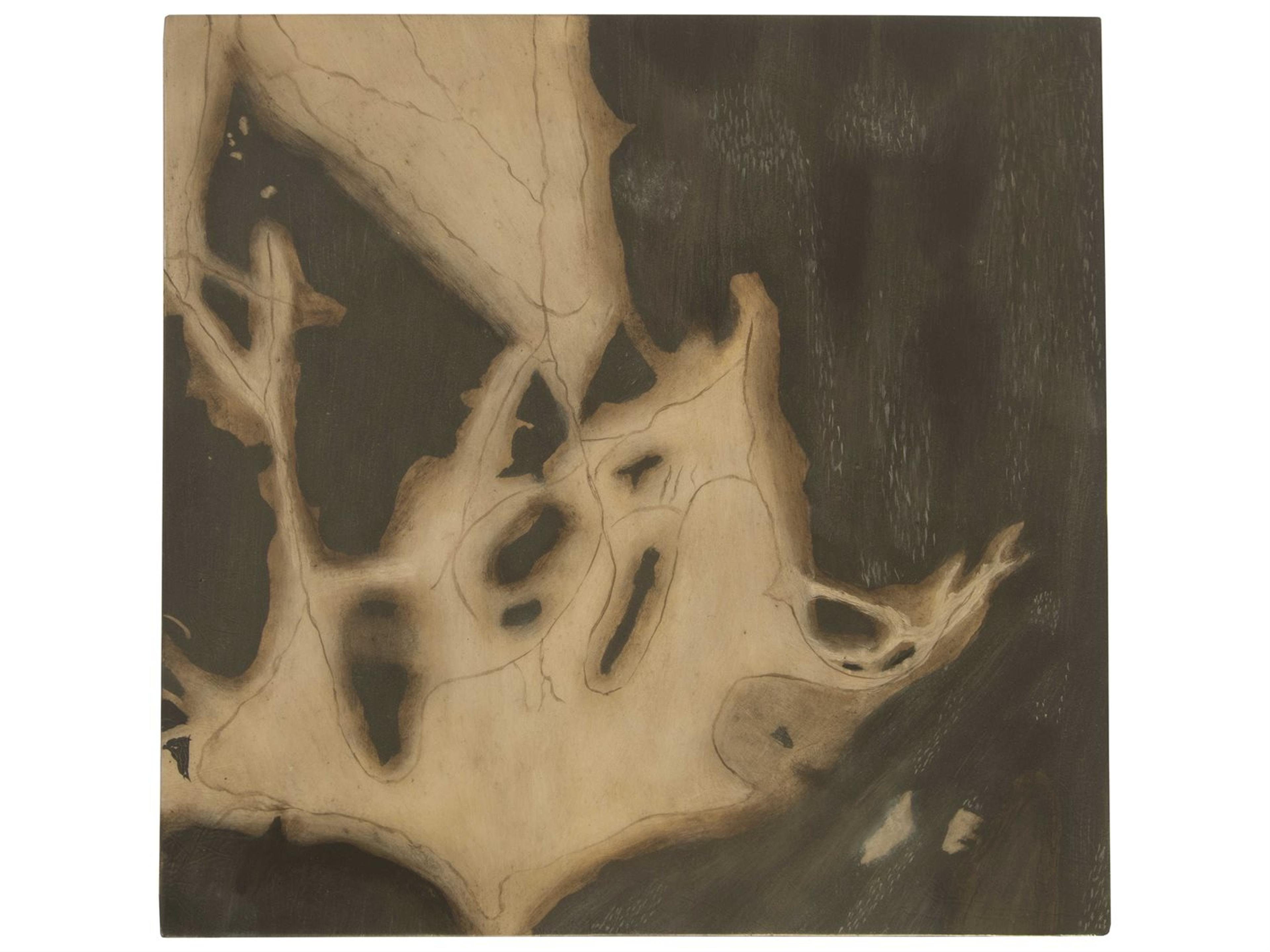 Phillips Collection Brown Grey Gray Accent Stool