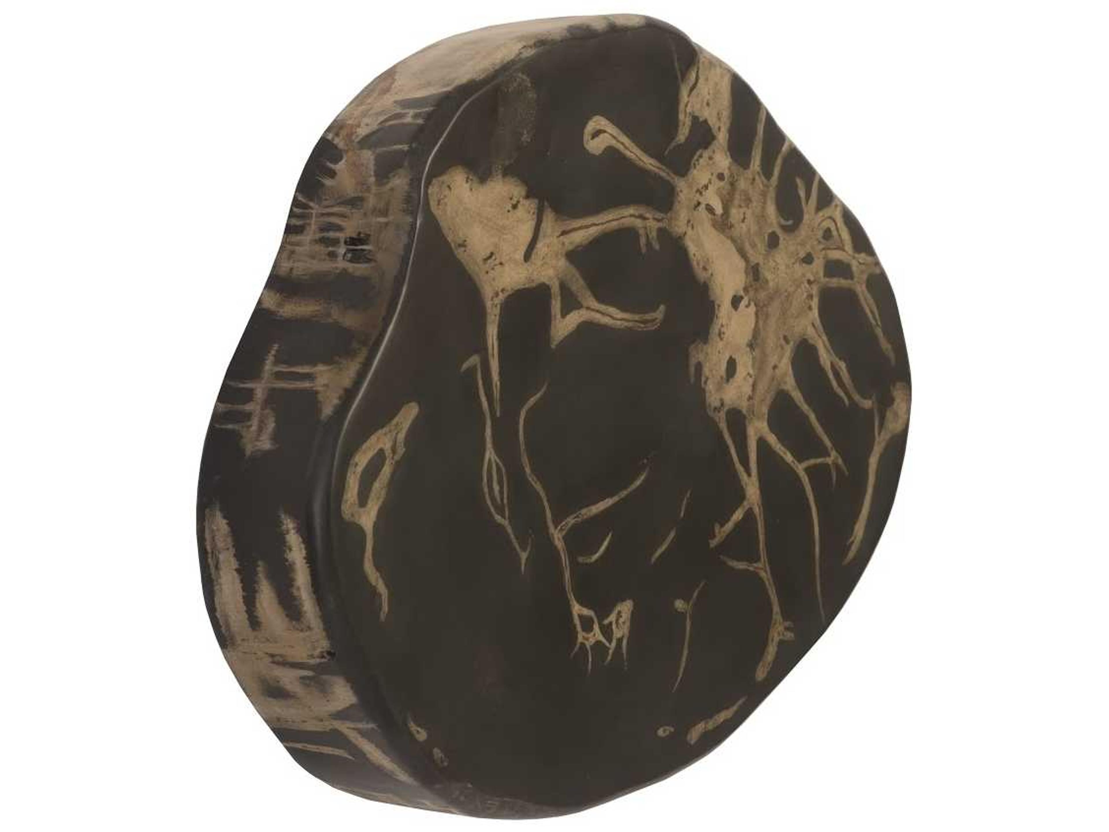 Phillips Collection Grey / Brown Cast Petrified Wood Wall Tile