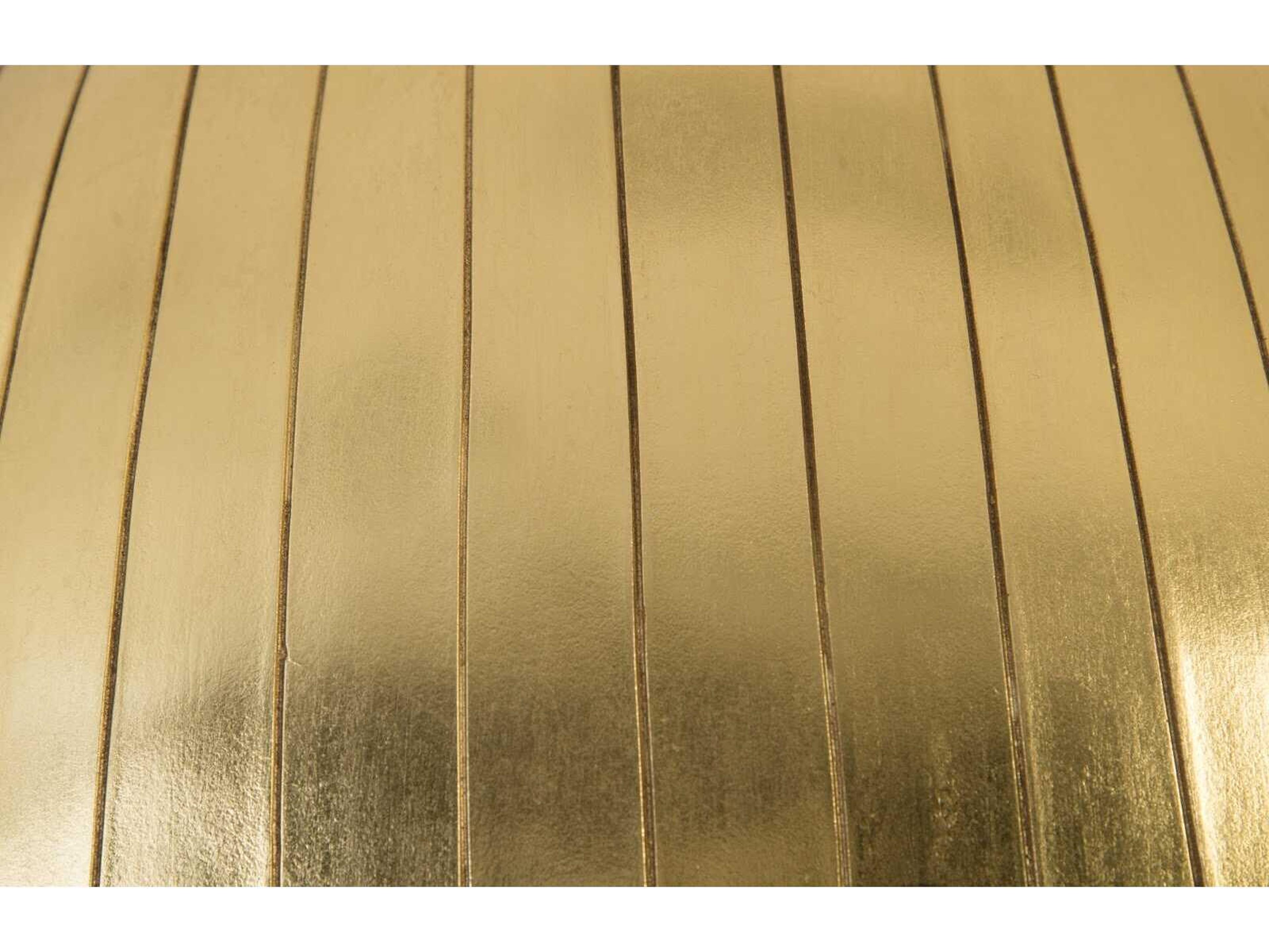 Phillips Collection Black and Gold Leaf Smile Large Fashion Faces 3D Wall Art