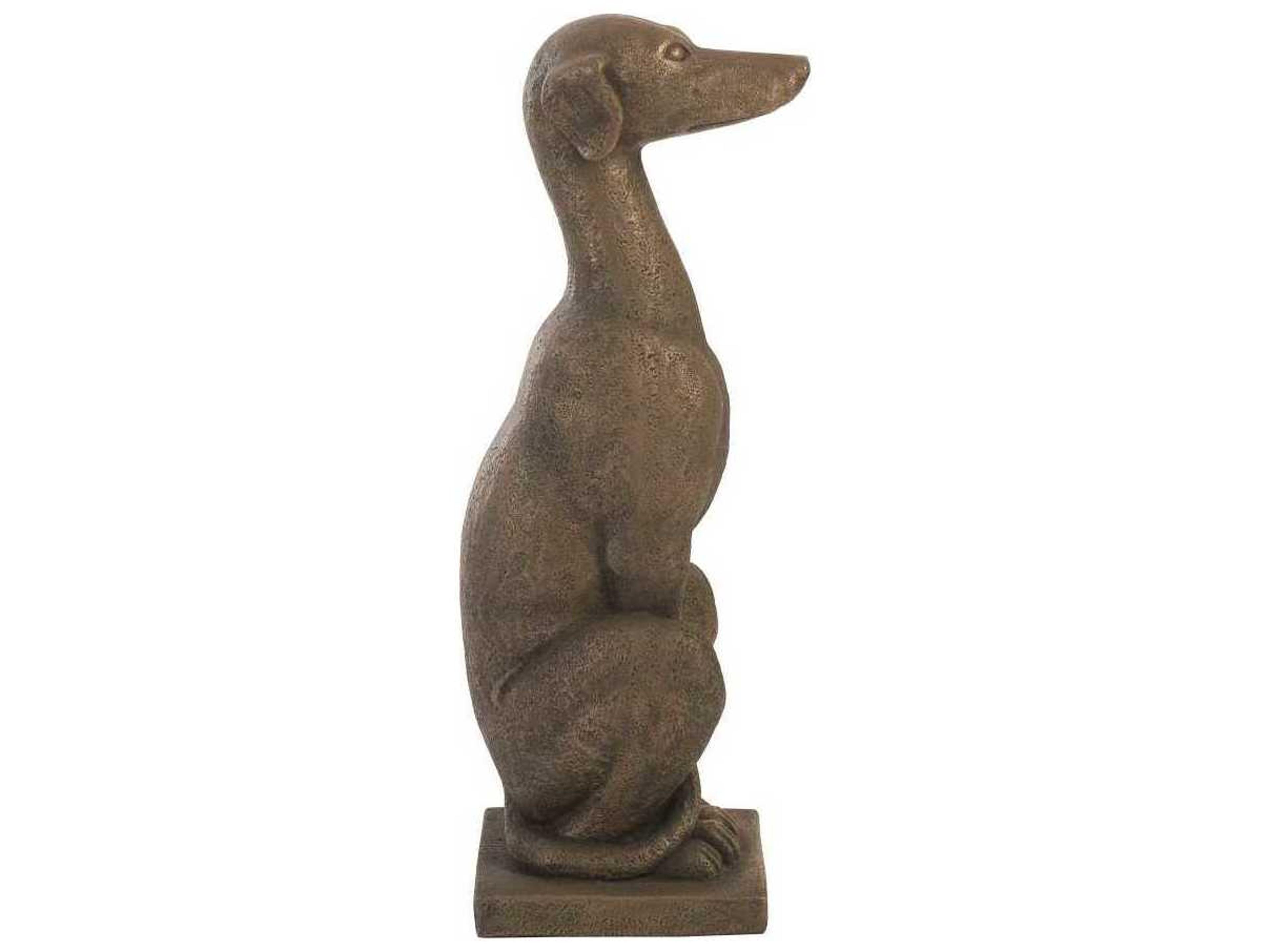Phillips Collection Bronze Greyhound Sculpture