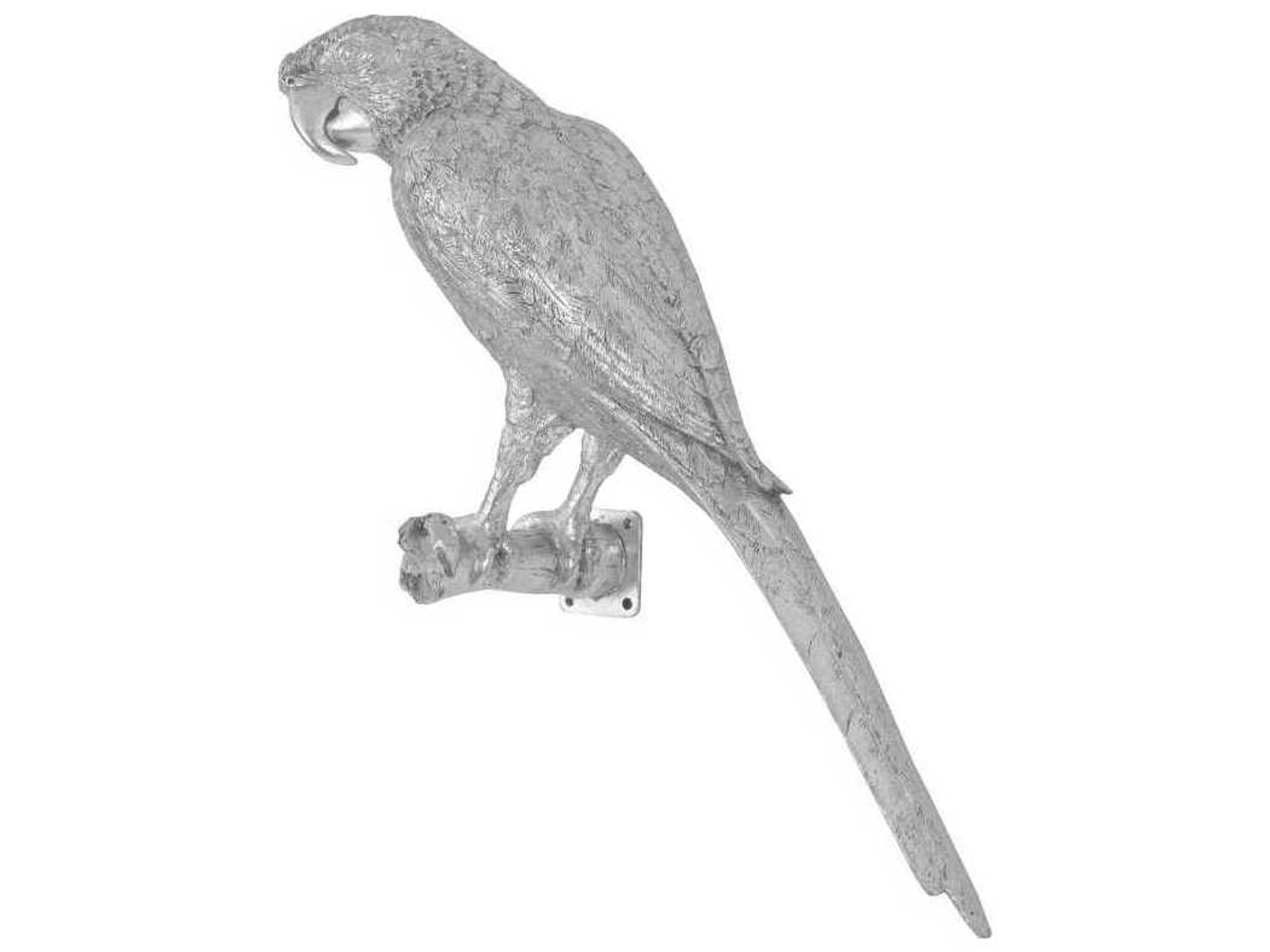 Phillips Collection Parrot Looking Left Metal Wall Art