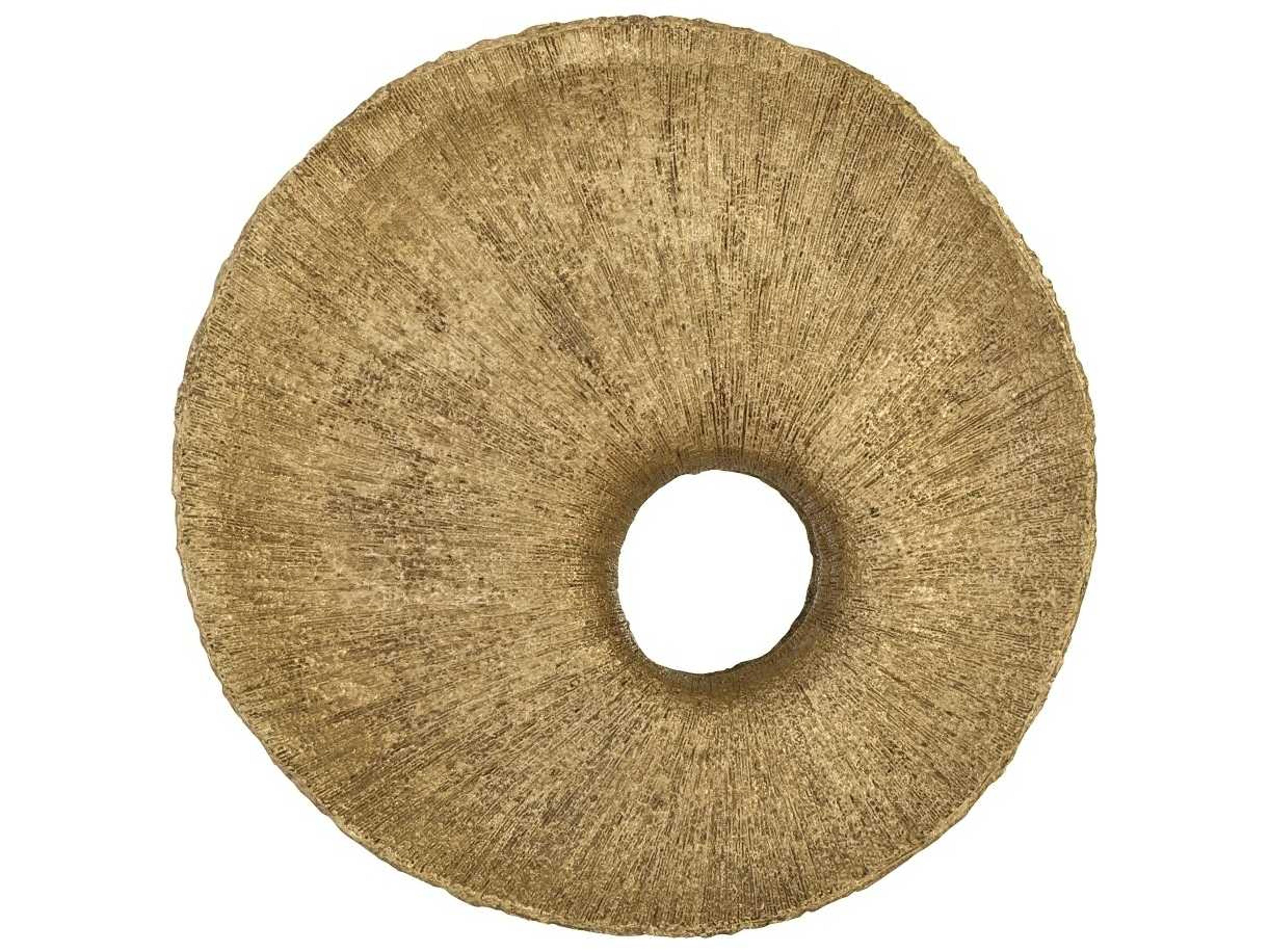 Phillips Collection Gold Leaf Round Wall Mirror