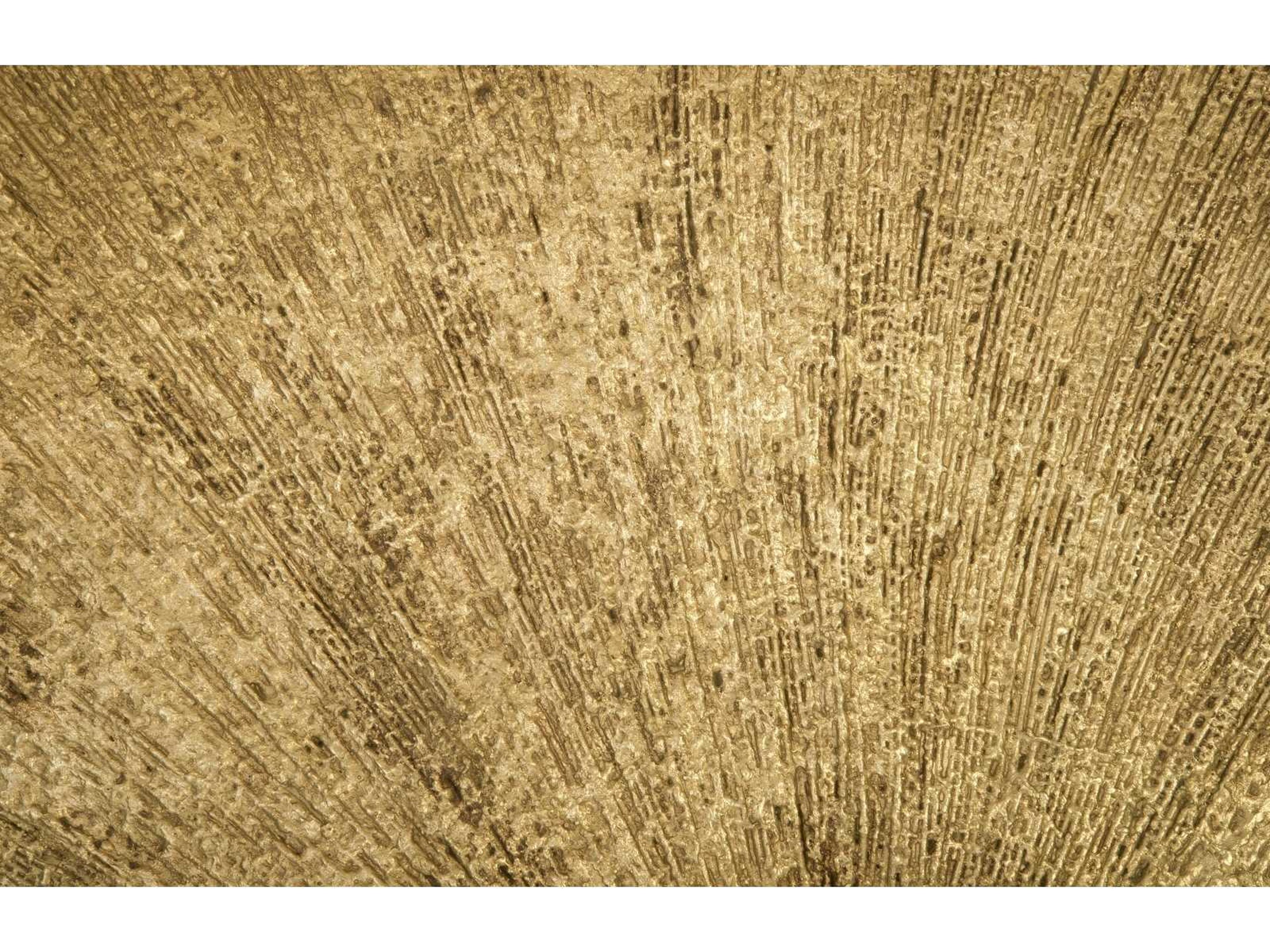 Phillips Collection Gold Leaf Round Wall Mirror