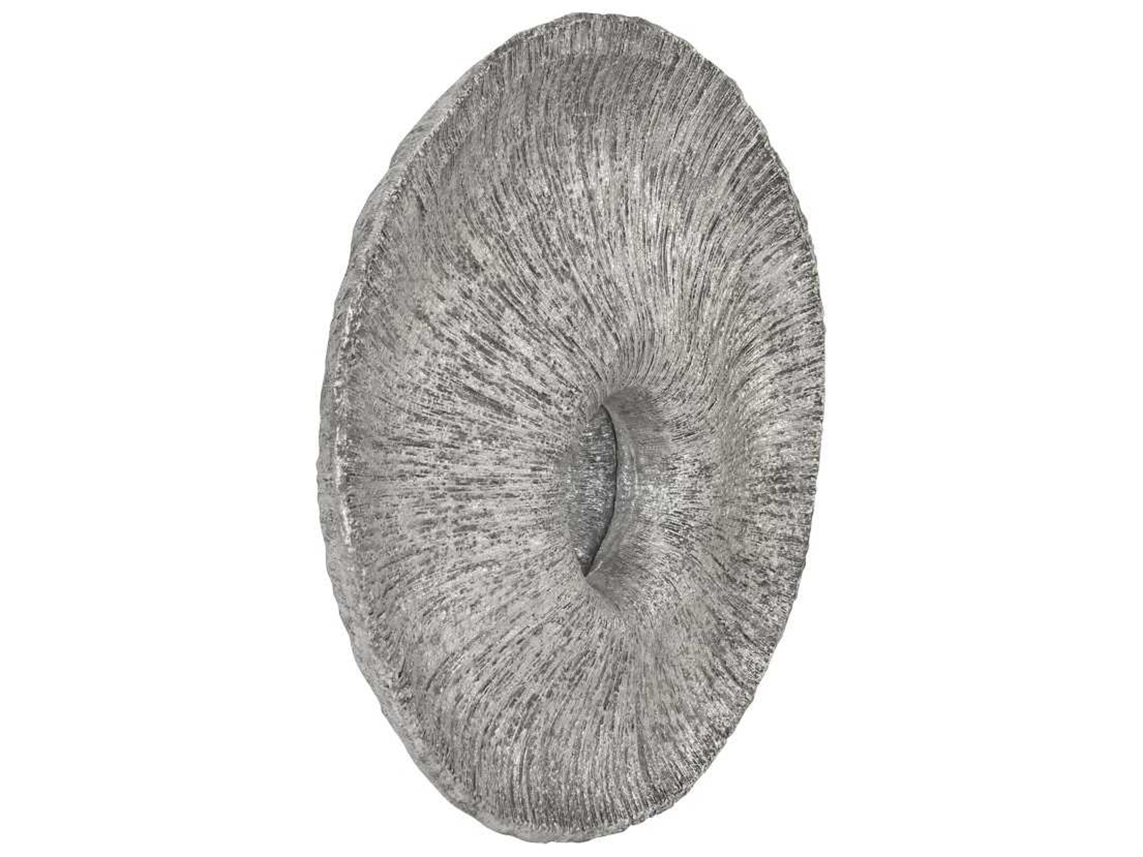 Phillips Collection Silver Leaf Round Wall Mirror