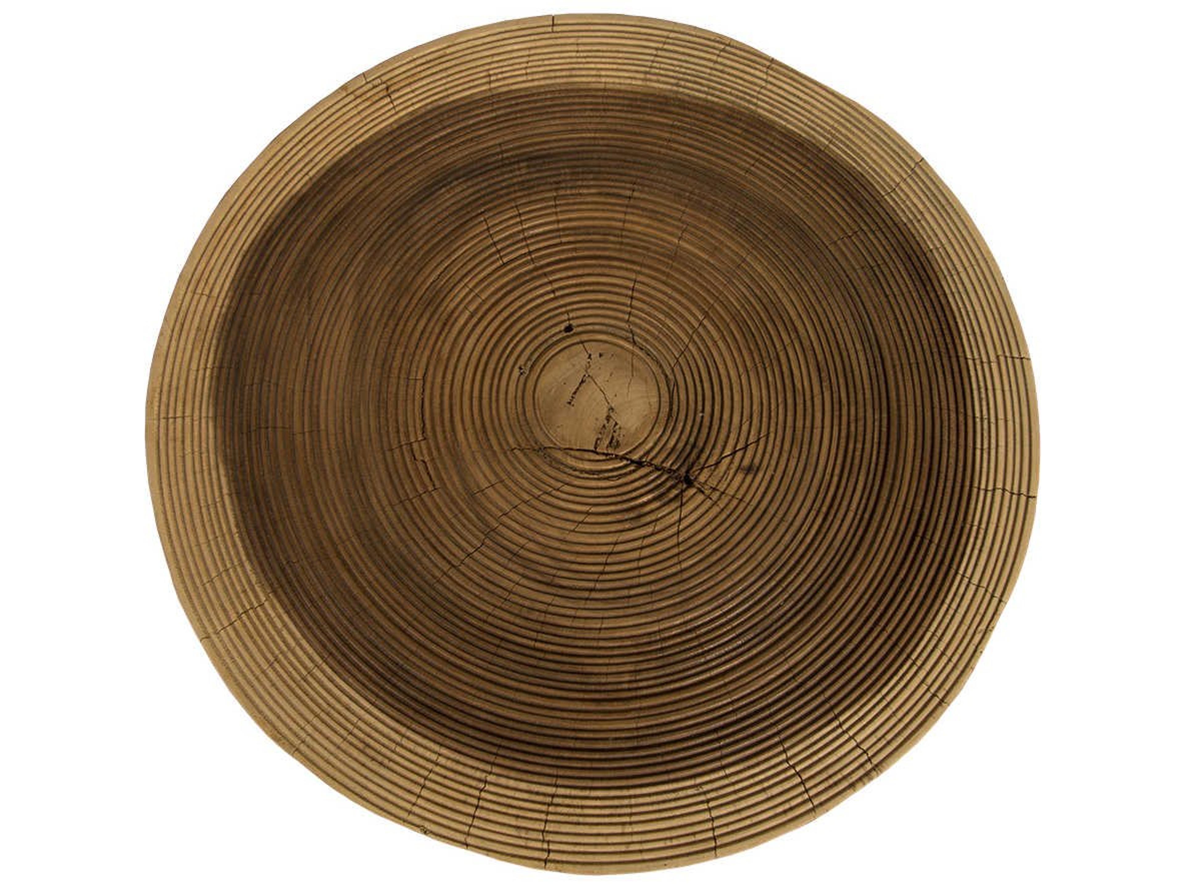 Phillips Collection Round Wood Natural End Table