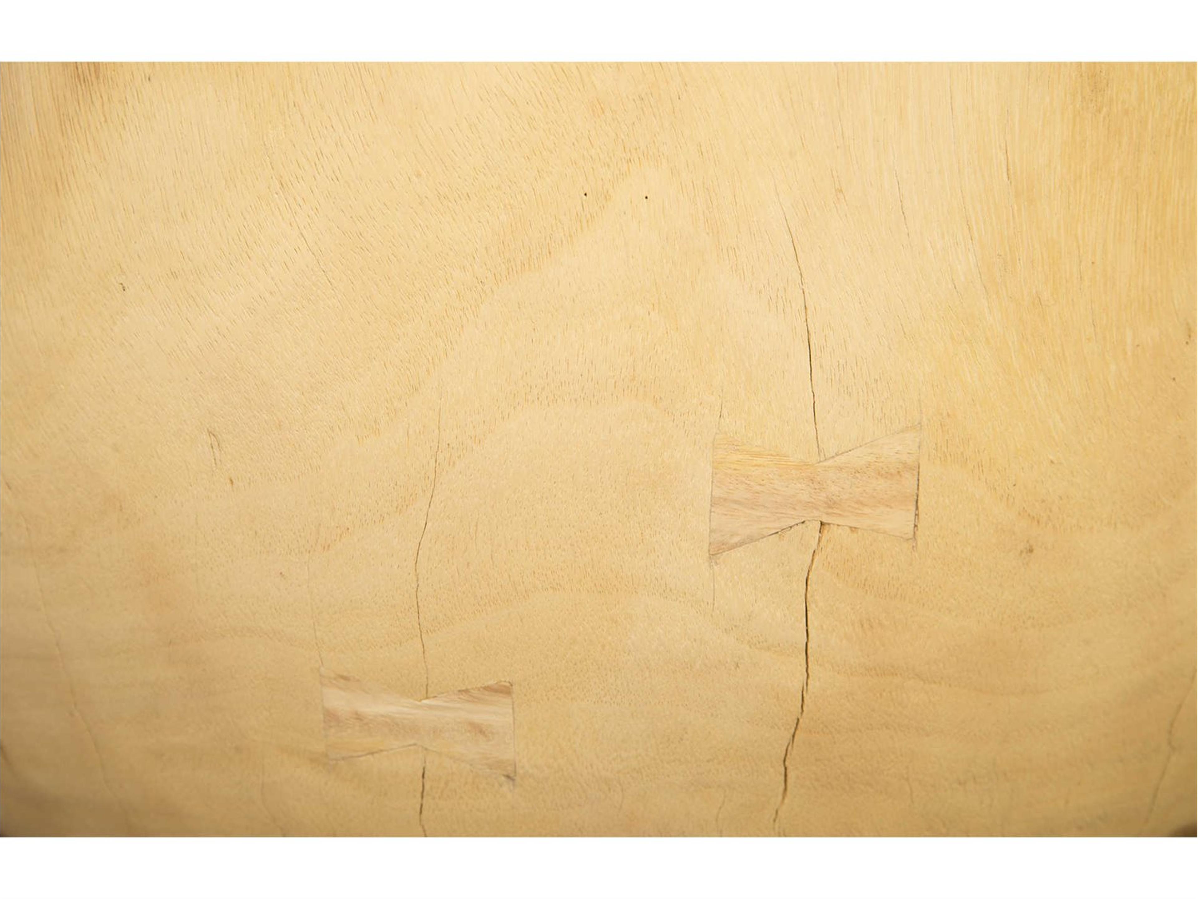 Phillips Collection Round Wood Natural End Table