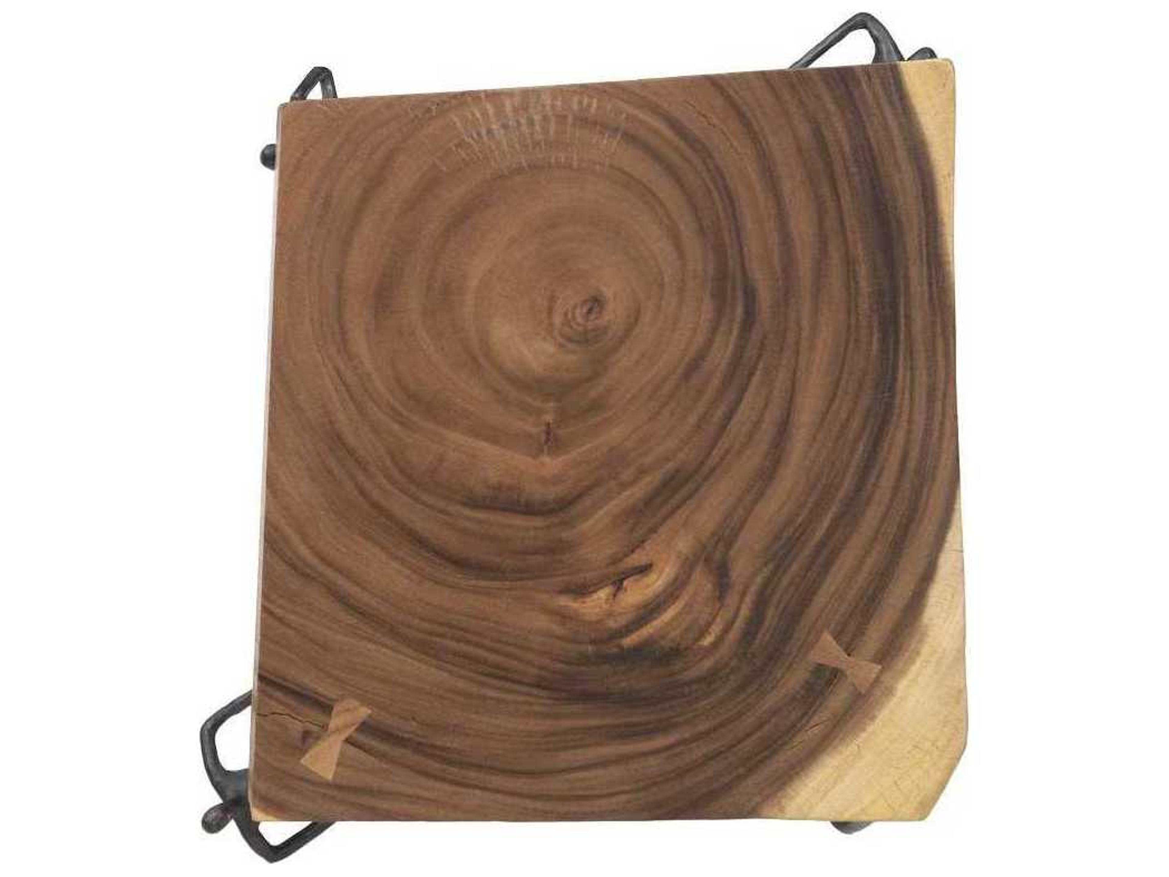 Phillips Collection Square Wood Natural End Table