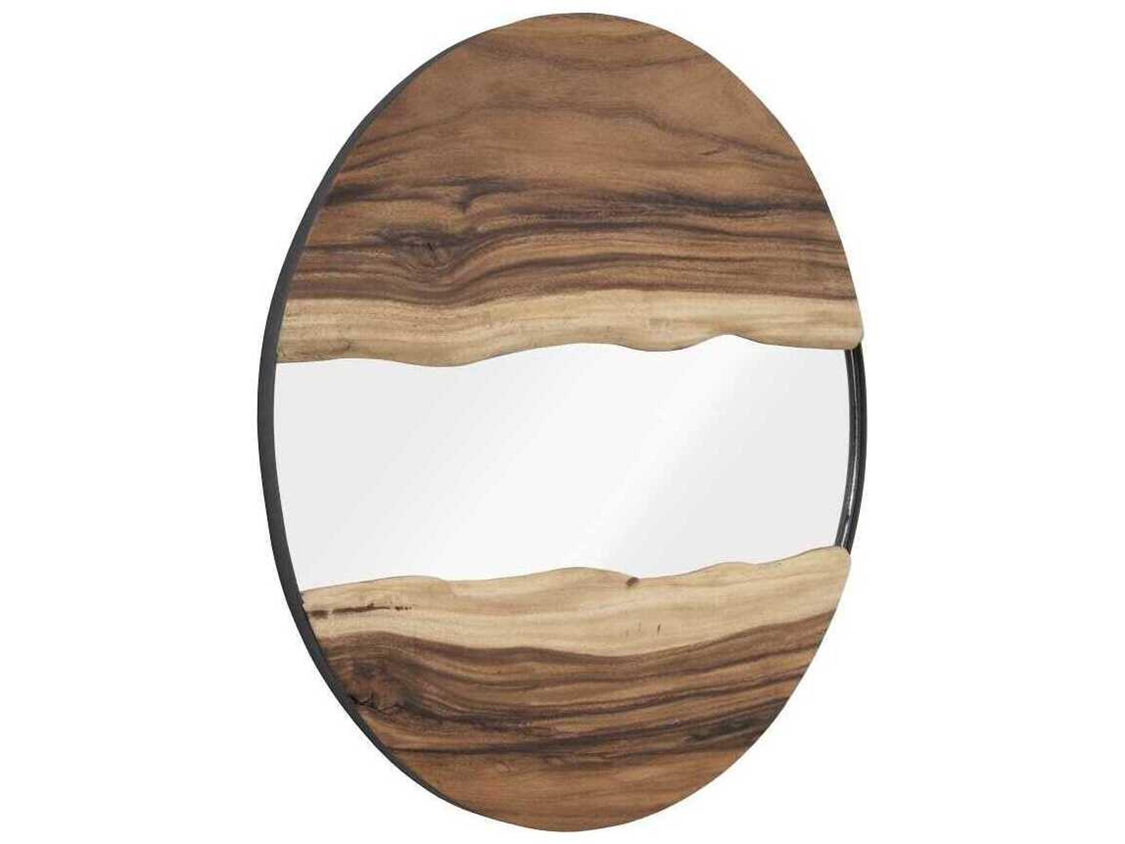 Phillips Collection Natural Wall Round Mirror