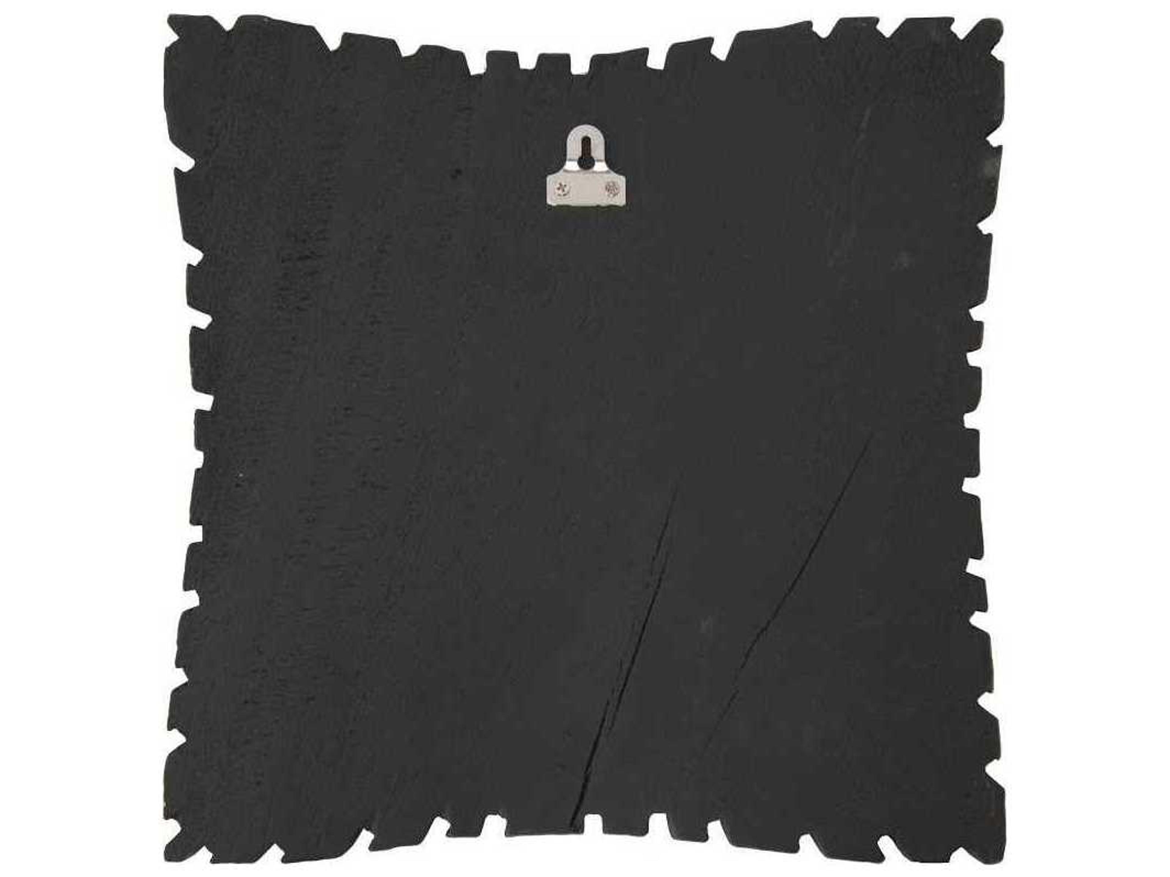 Phillips Collection Chainsaw Burnt Black Wood Wall Art