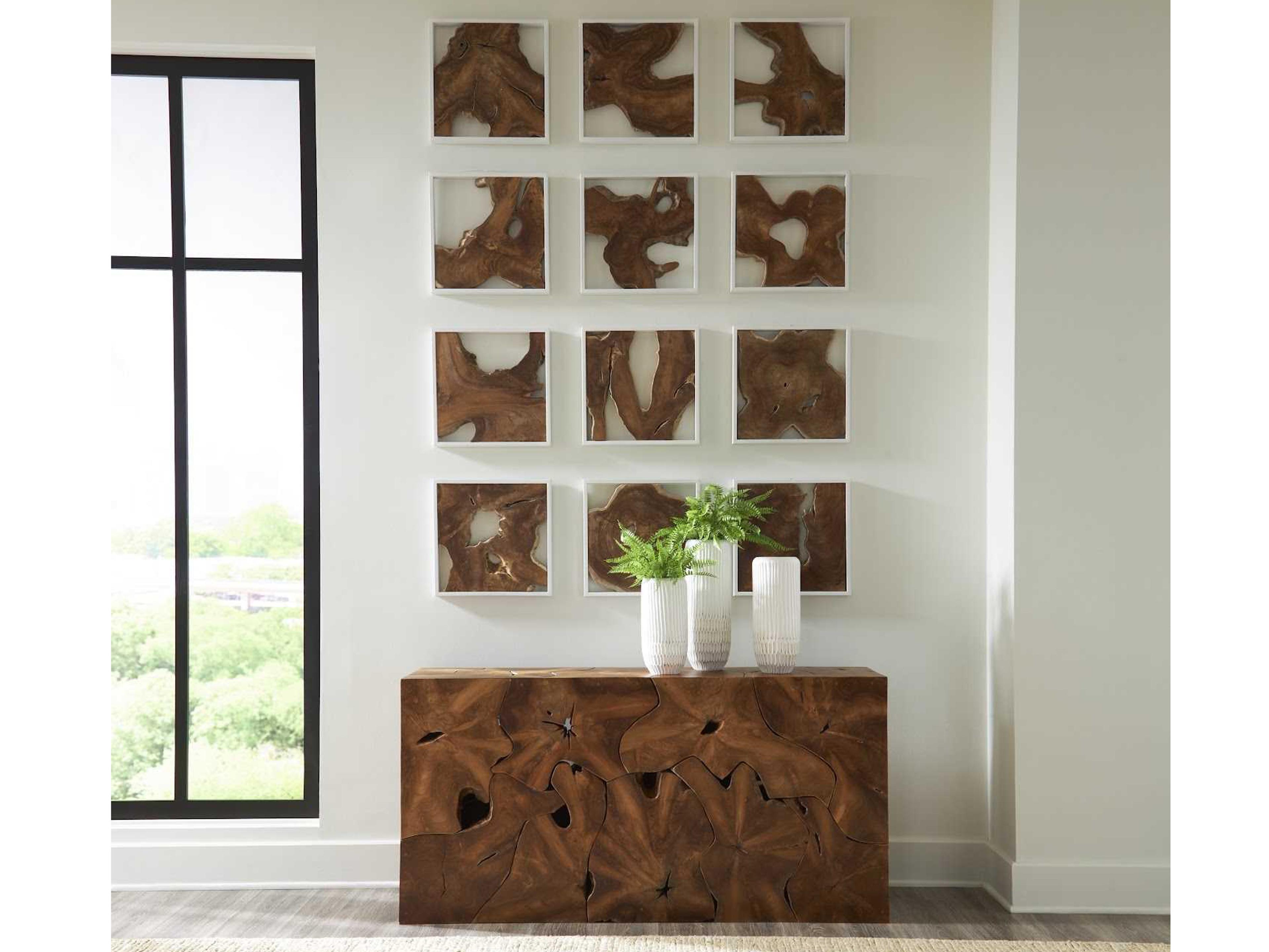 Phillips Collection White 12" High Lacuna Vase