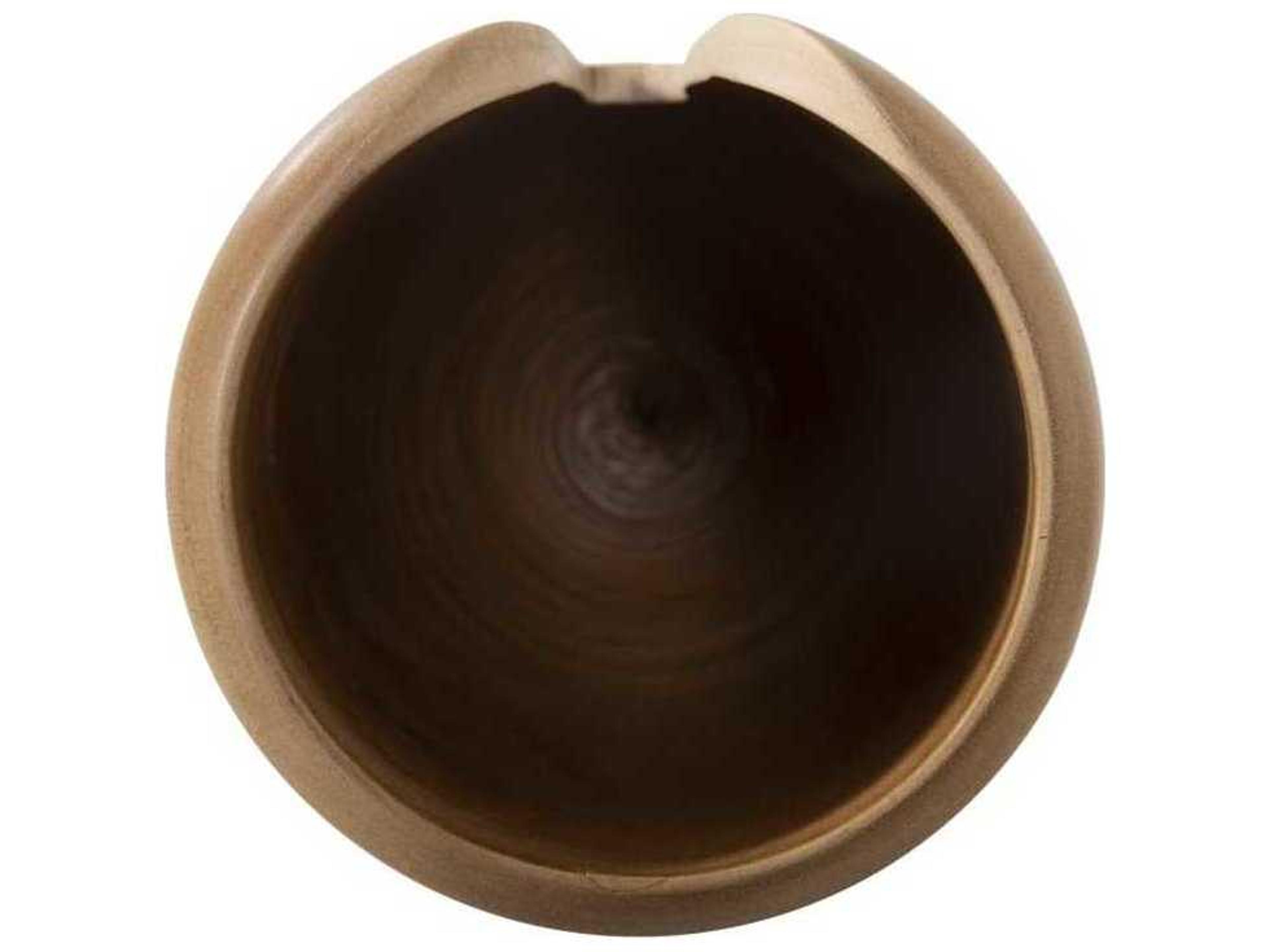 Phillips Collection Natural 12" High Interval Wood Vase