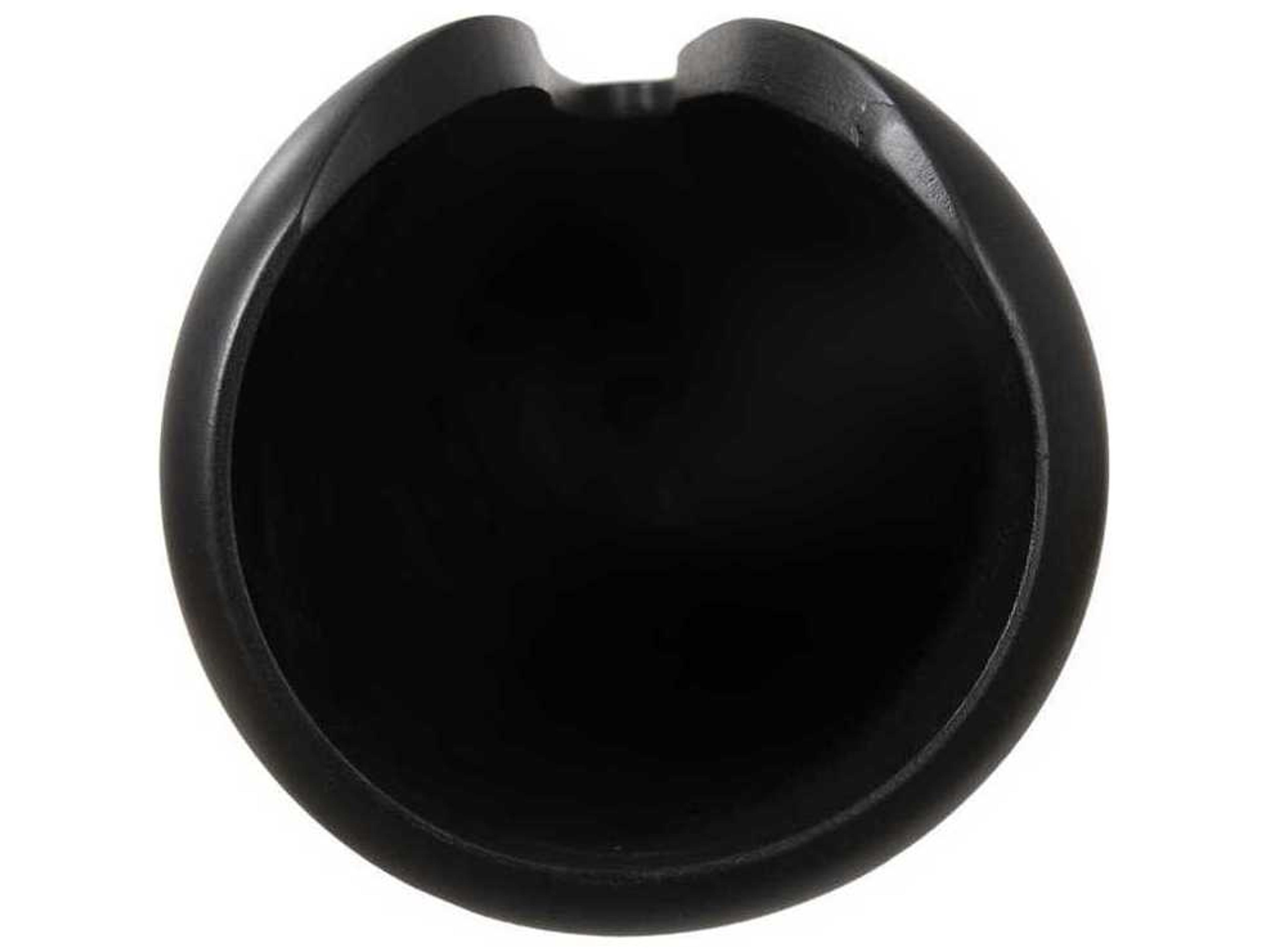 Phillips Collection Black 17" High Interval Wood Vase