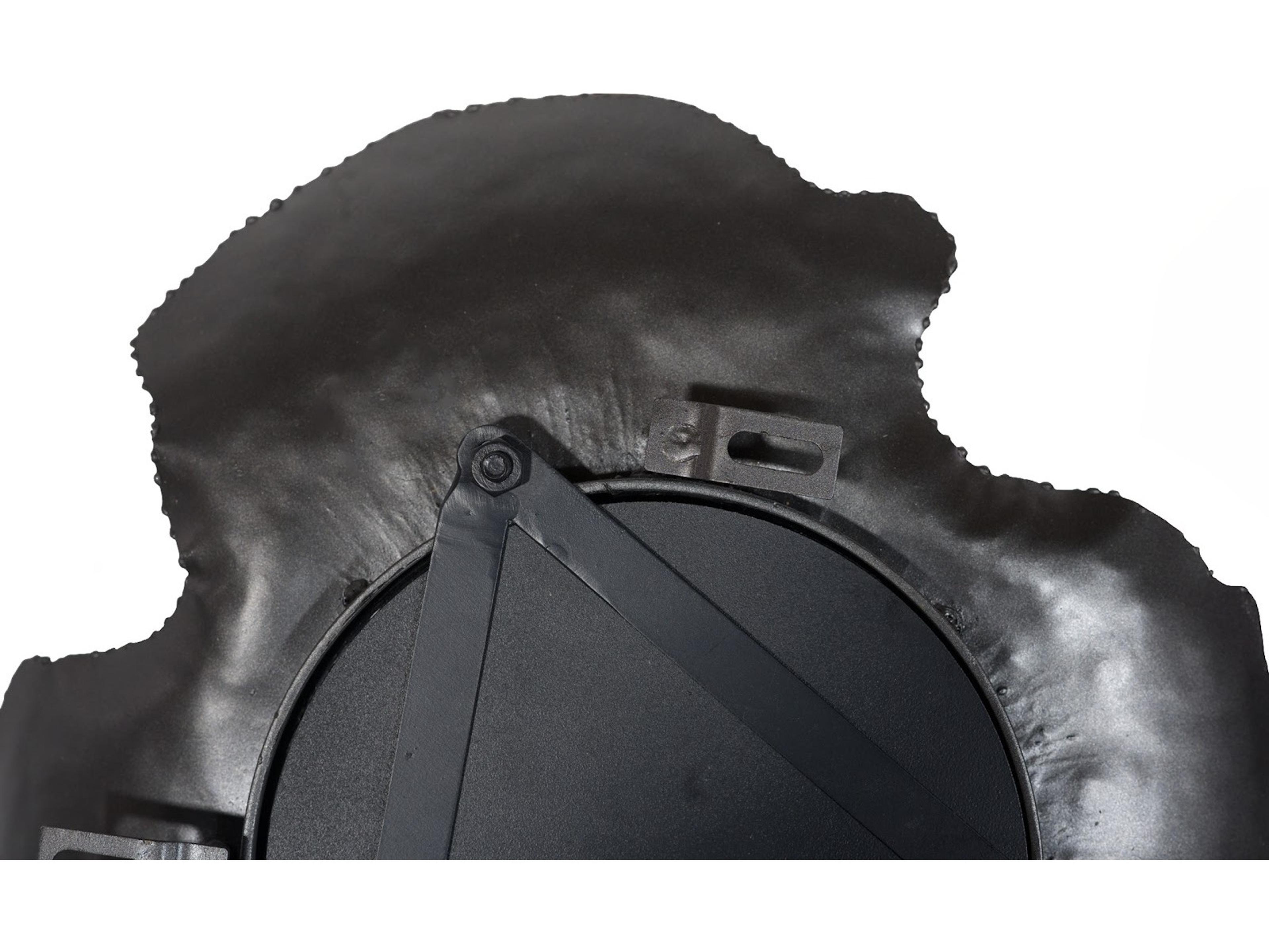 Phillips Collection Black Silver Wall Mirror