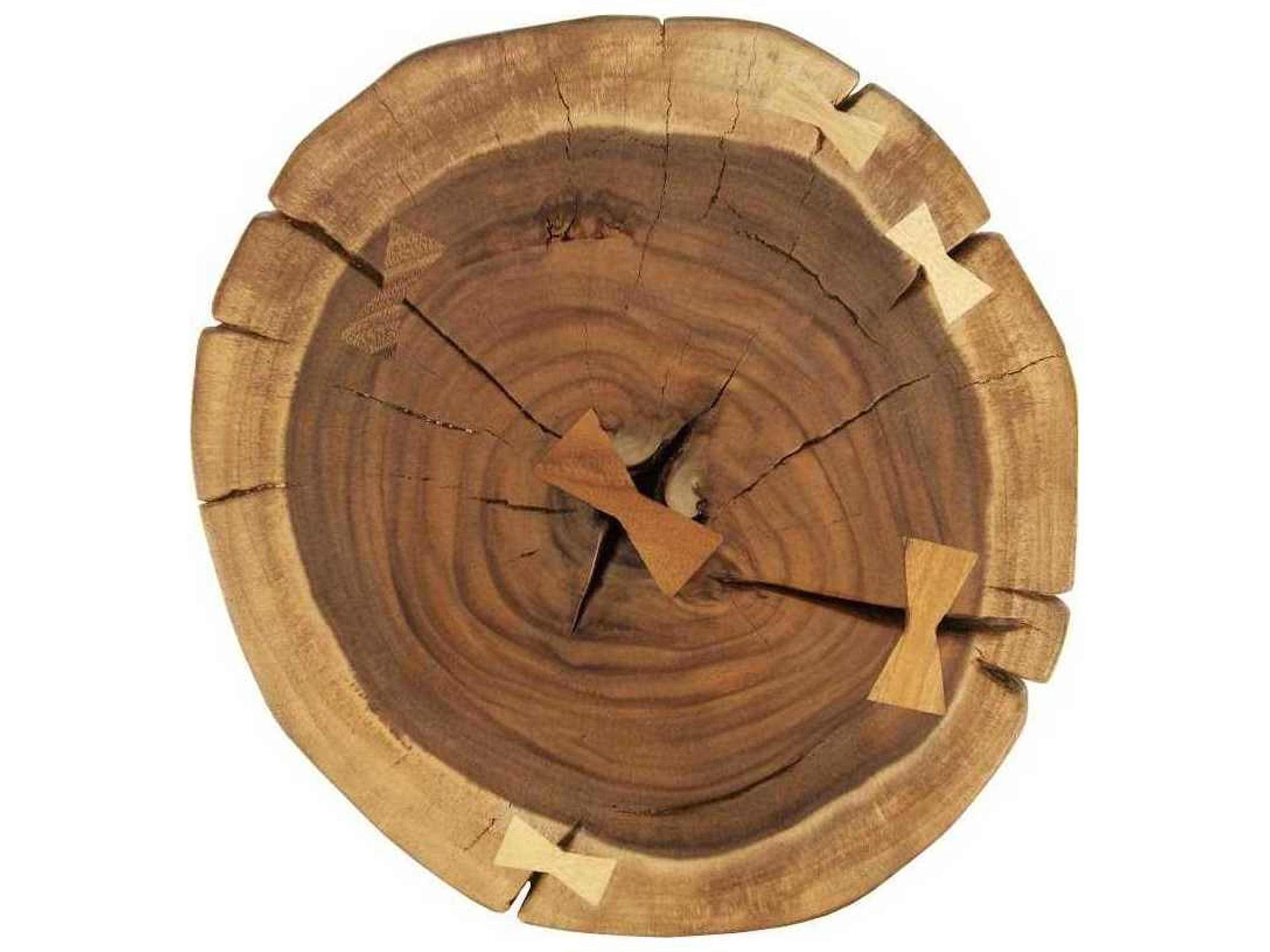 Phillips Collection Natural Brown Accent Stool