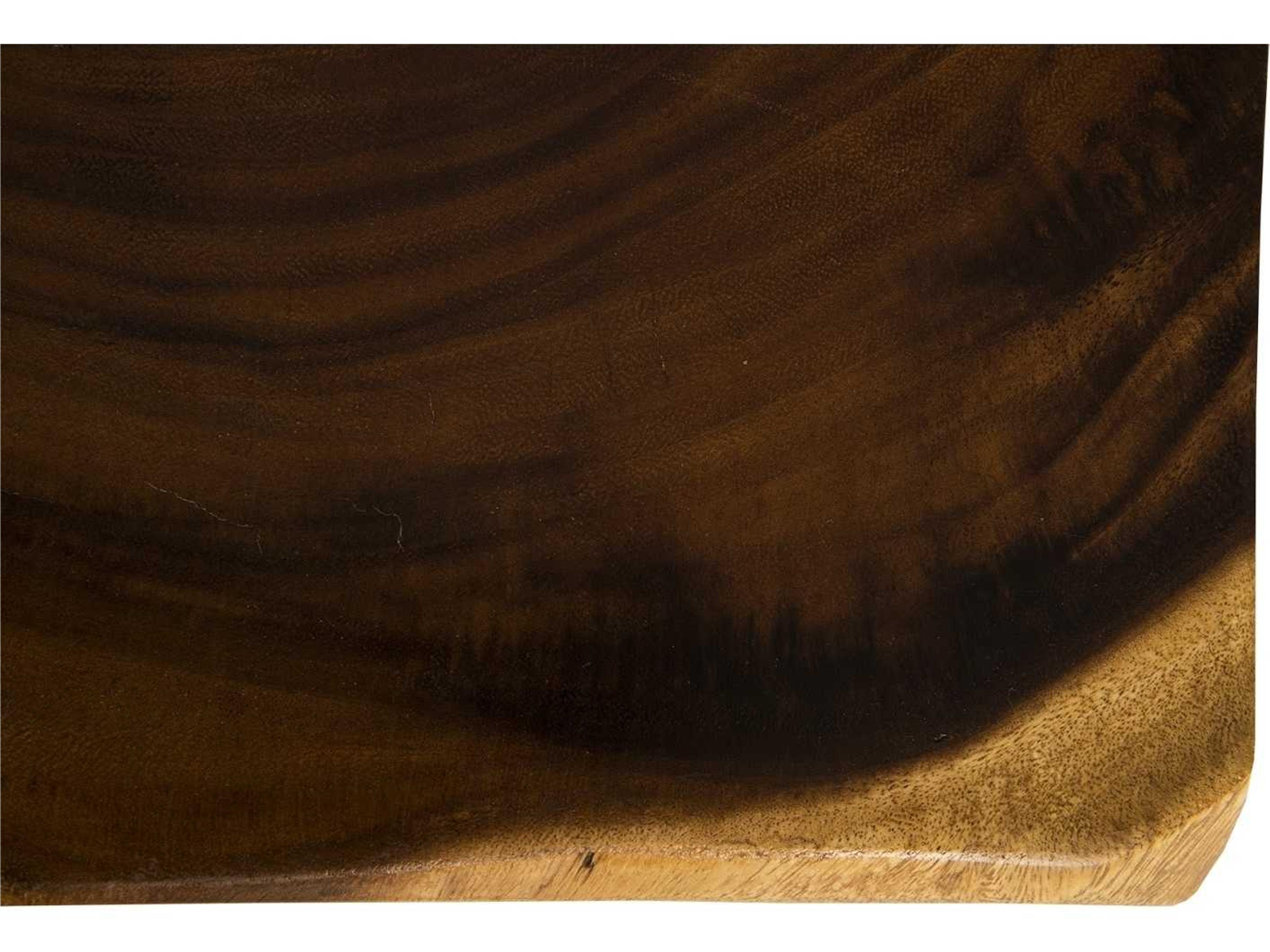 Phillips Collection Square Wood Brown End Table