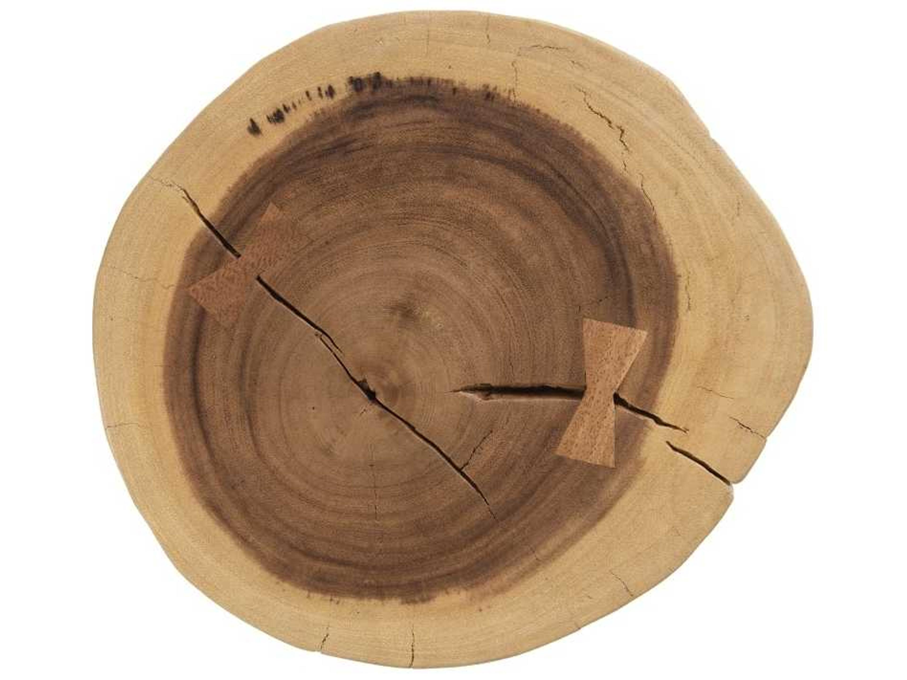 Phillips Collection Brown Accent Stool