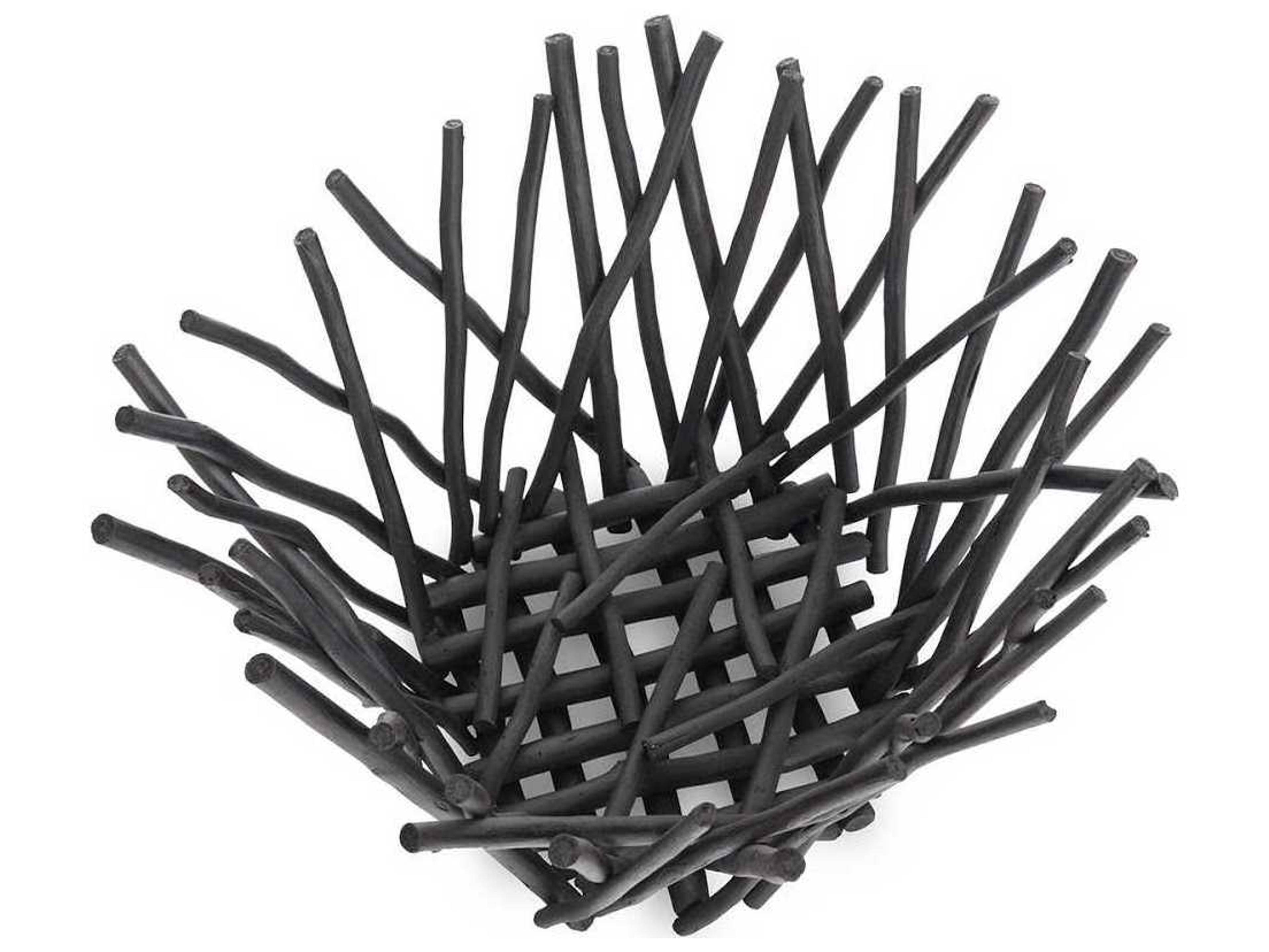 Phillips Collection Black Decorative Plate