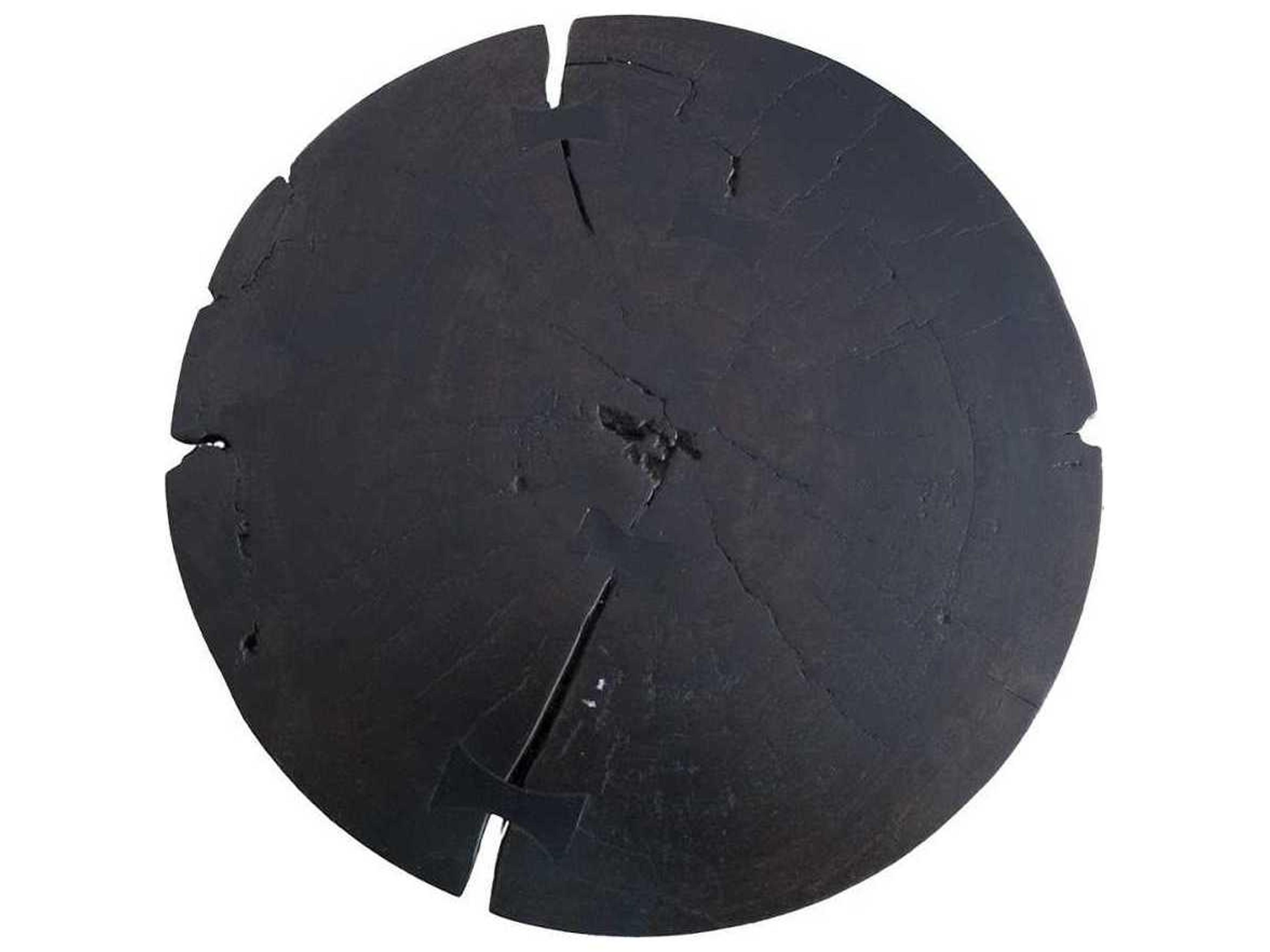 Phillips Collection Butterfly Black Mango Wood Bar Stool