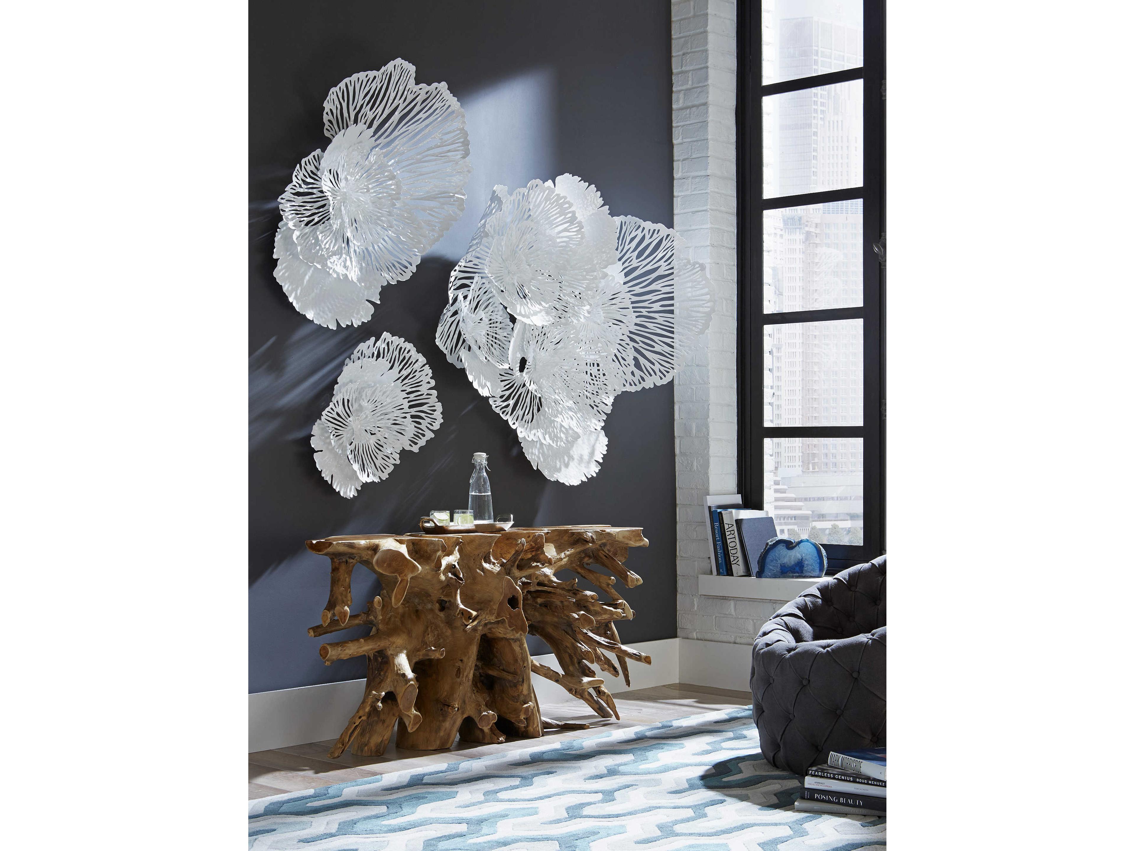 Phillips Collection Flower Metal Wall Art