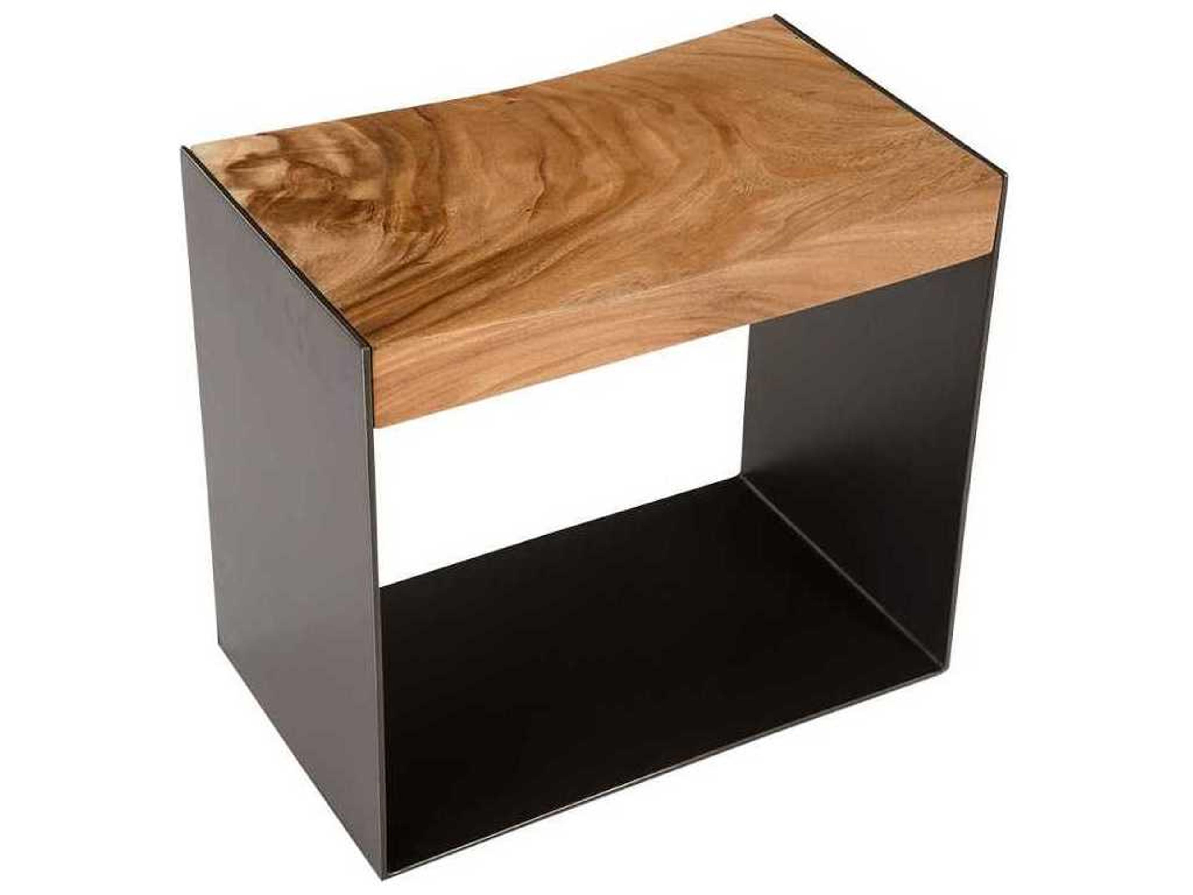 Phillips Collection Natural Brown Accent Stool