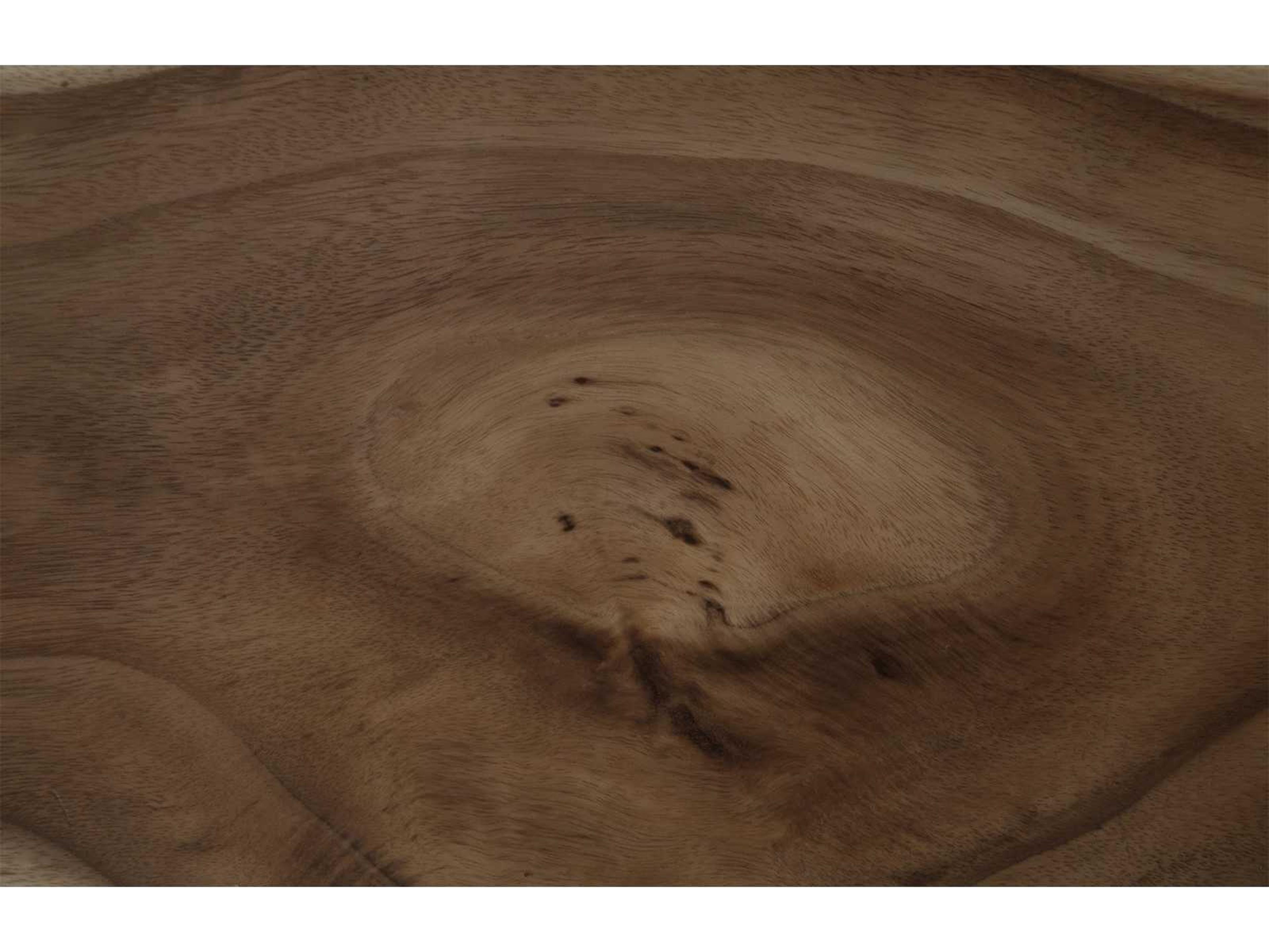 Phillips Collection Rectangular Wood Natural Brown Black Console Table