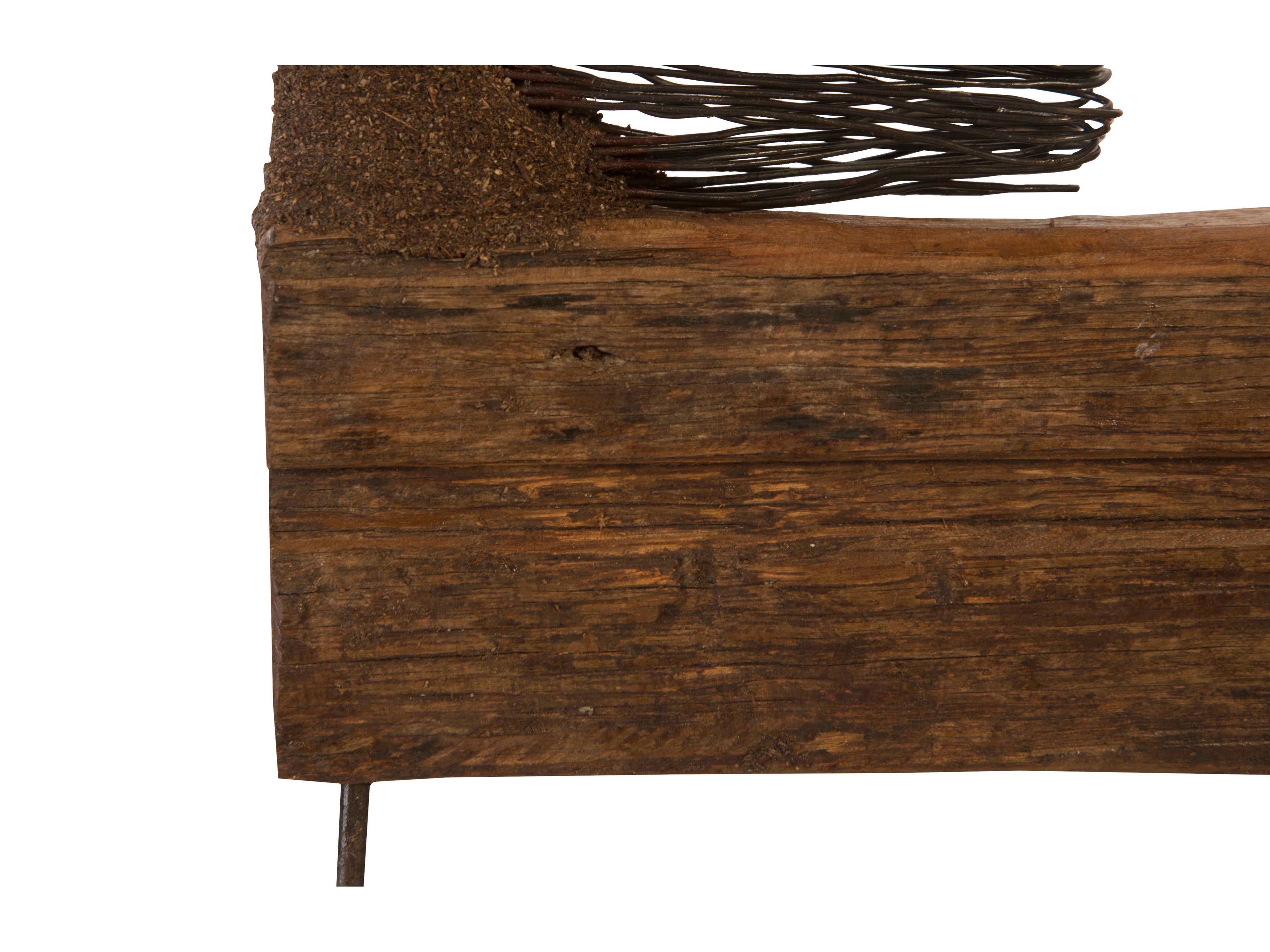 Phillips Collection Wire Horse Brown Black Sculpture