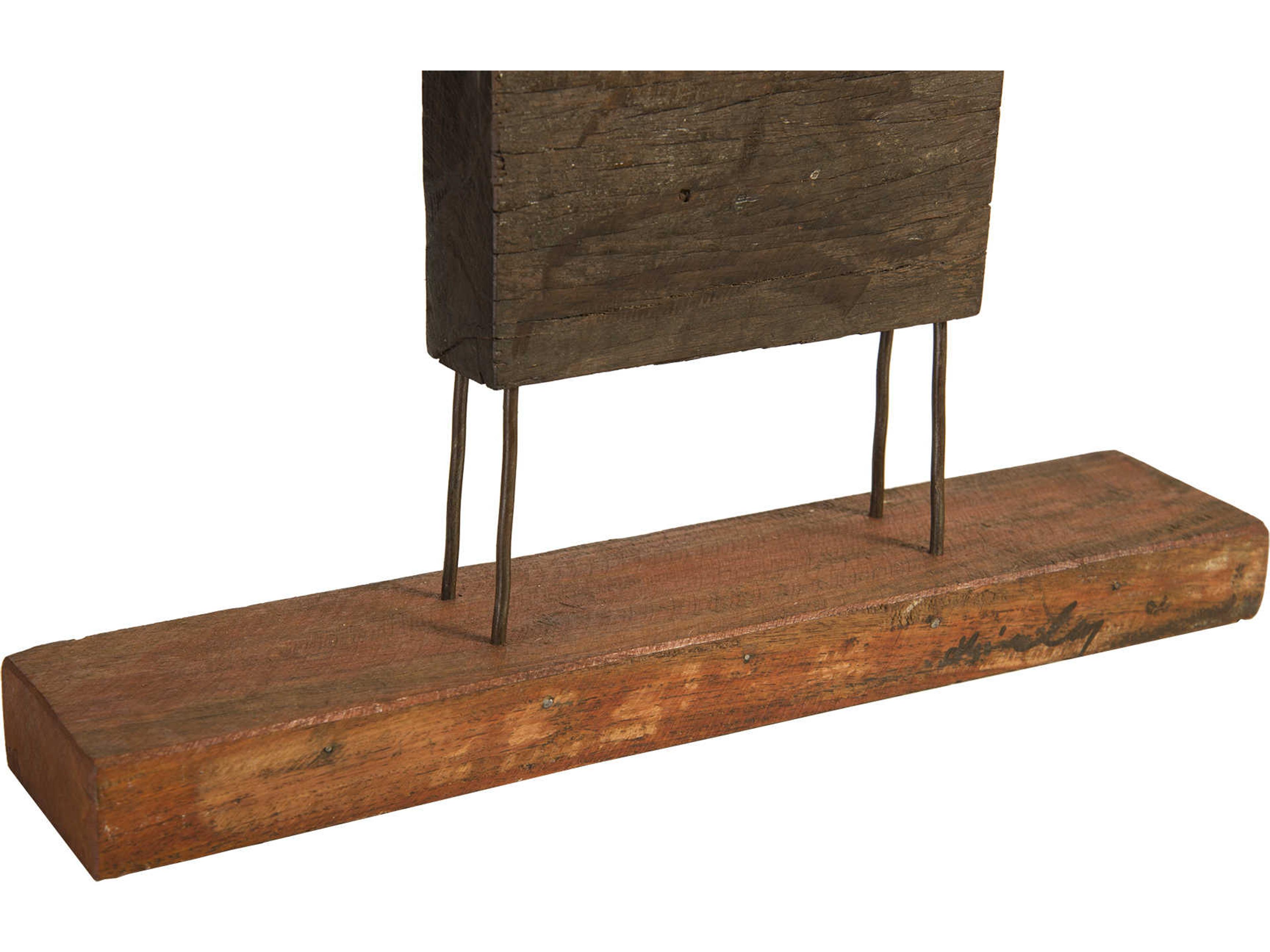 Phillips Collection Wire Horse Brown Black Sculpture