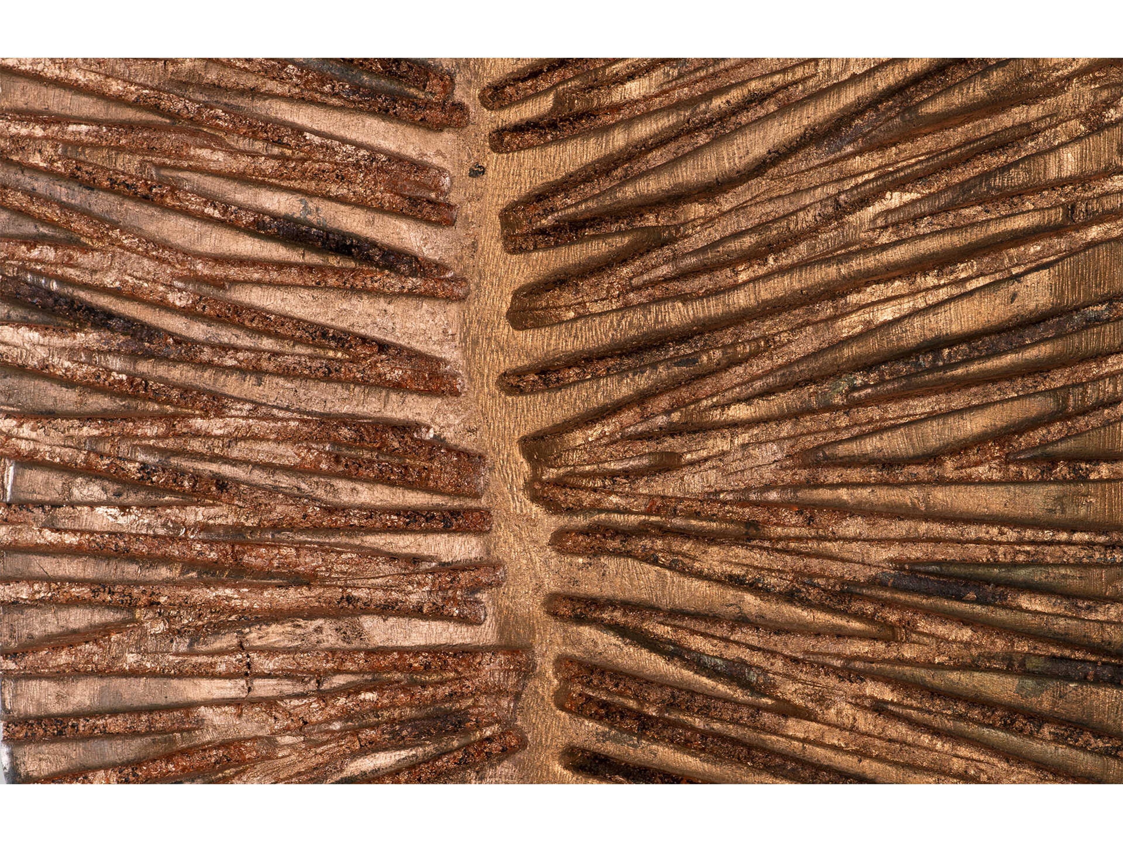 Phillips Collection Carved Brown Sculpture