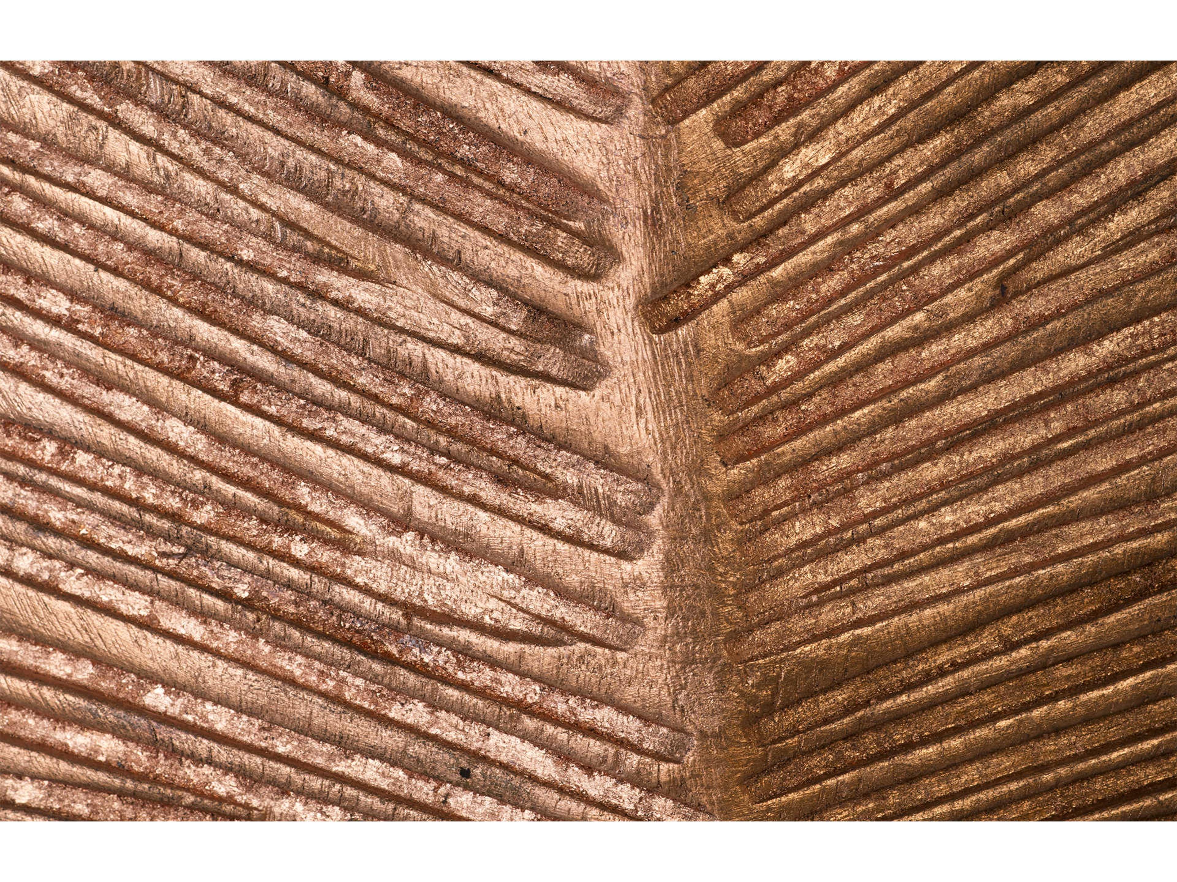 Phillips Collection Carved Brown Sculpture