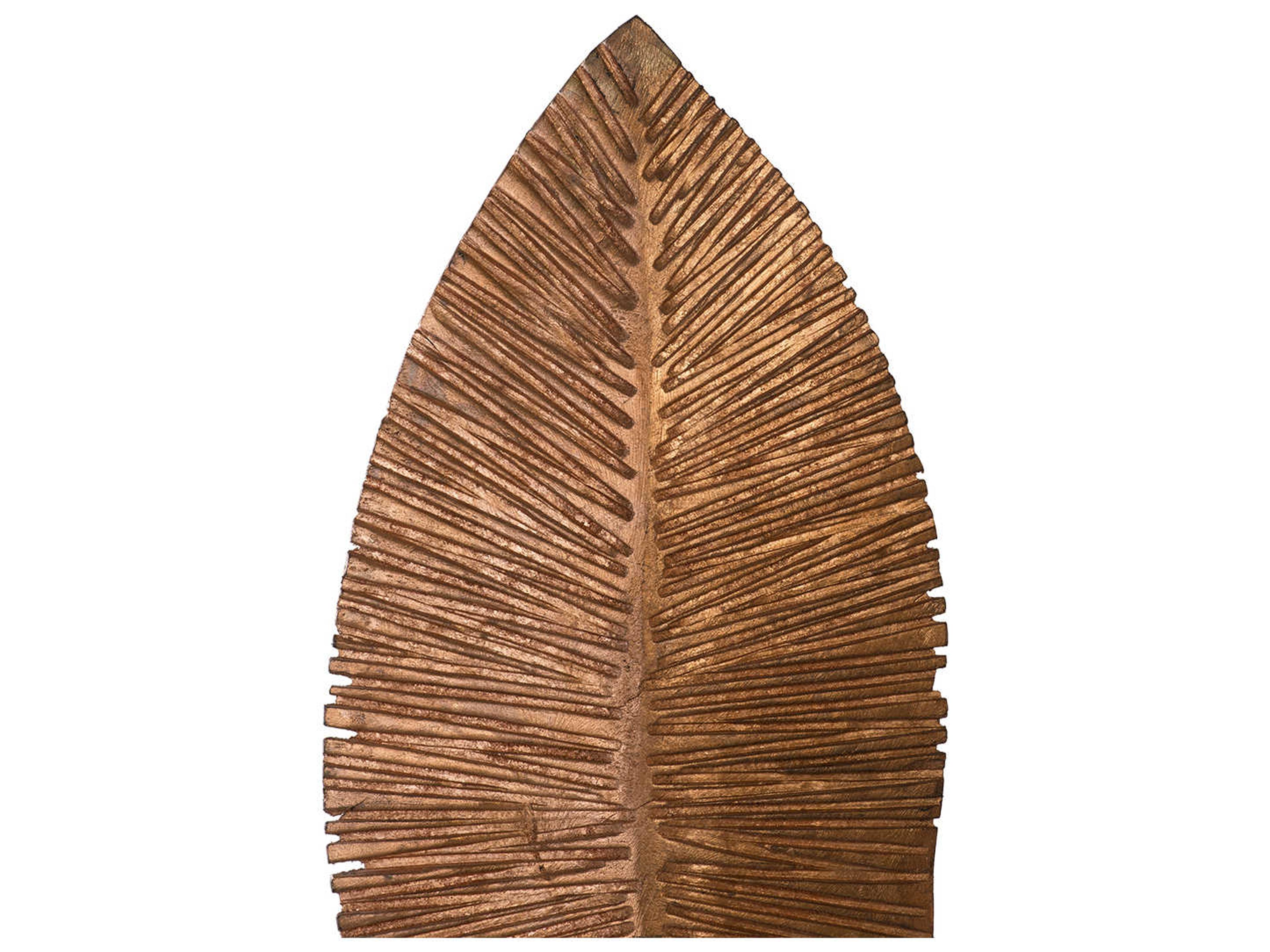 Phillips Collection Carved Brown Sculpture