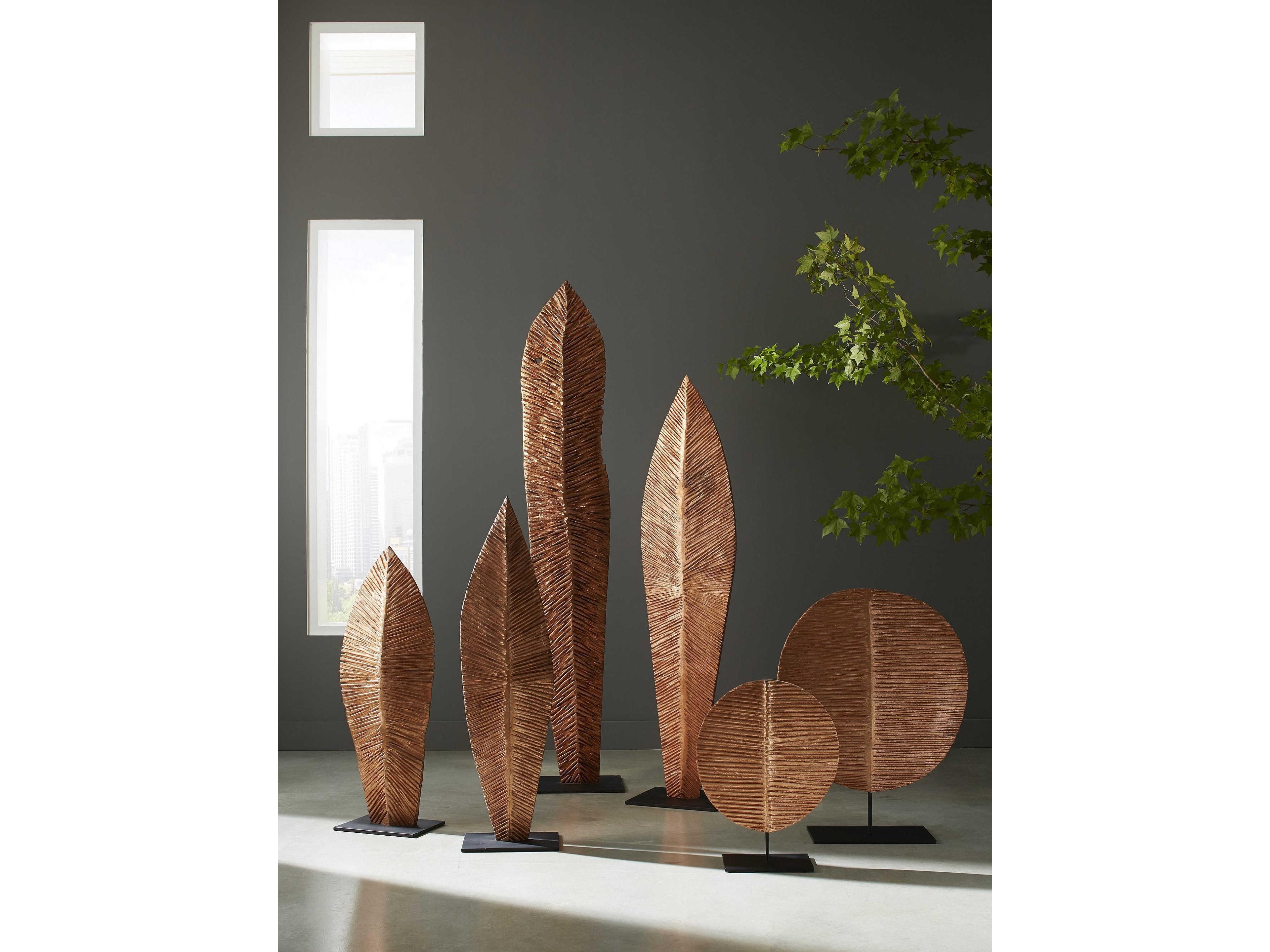 Phillips Collection Carved Brown Sculpture