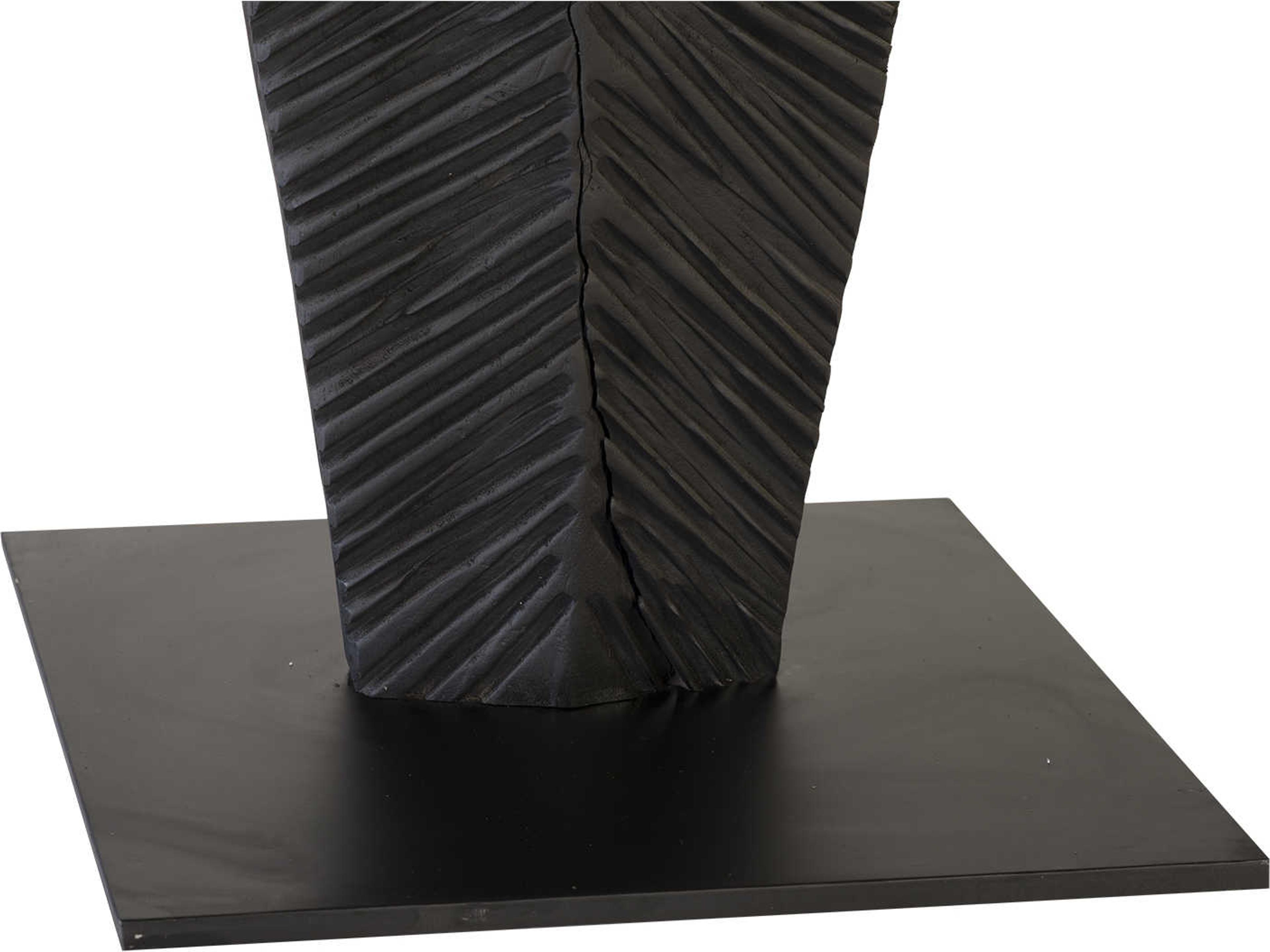 Phillips Collection Carved Black Sculpture