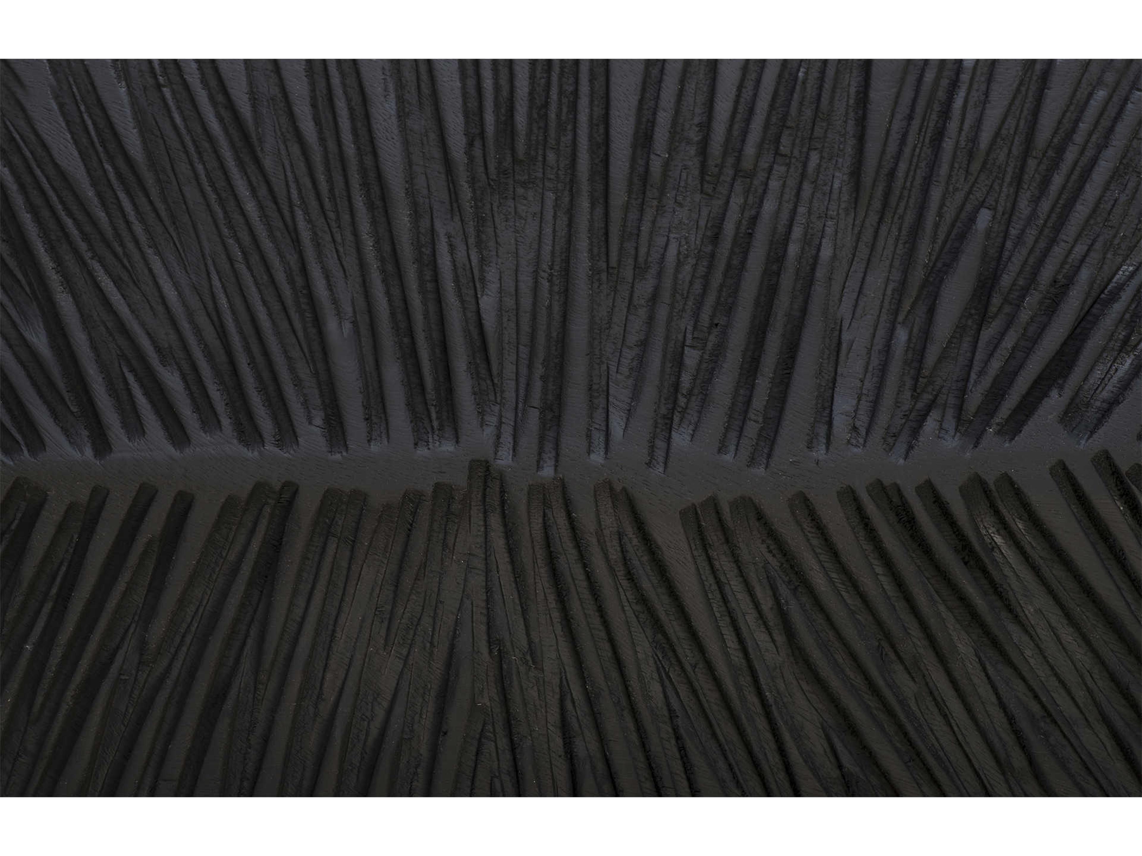 Phillips Collection Carved Black Sculpture