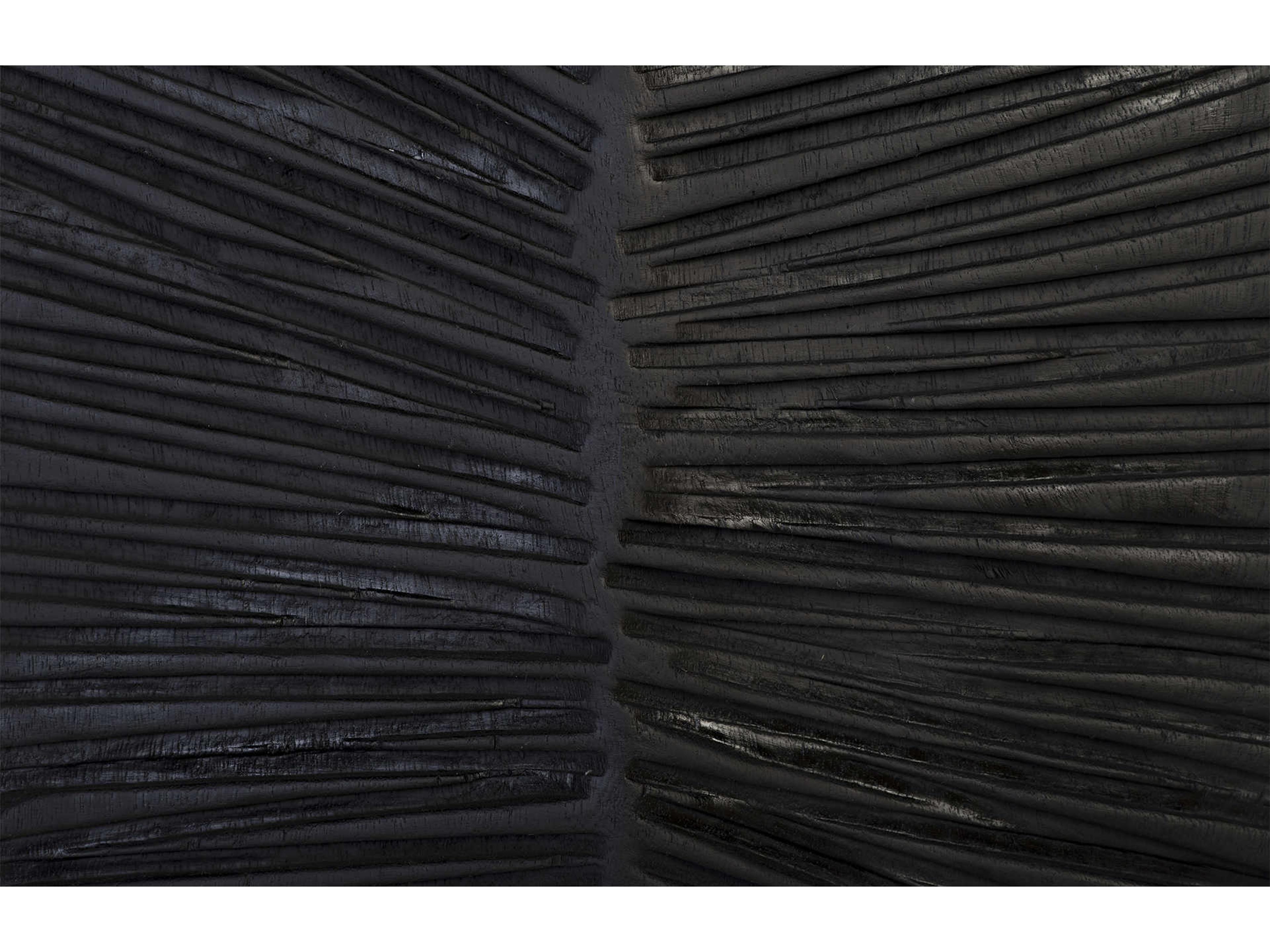 Phillips Collection Carved Black Sculpture