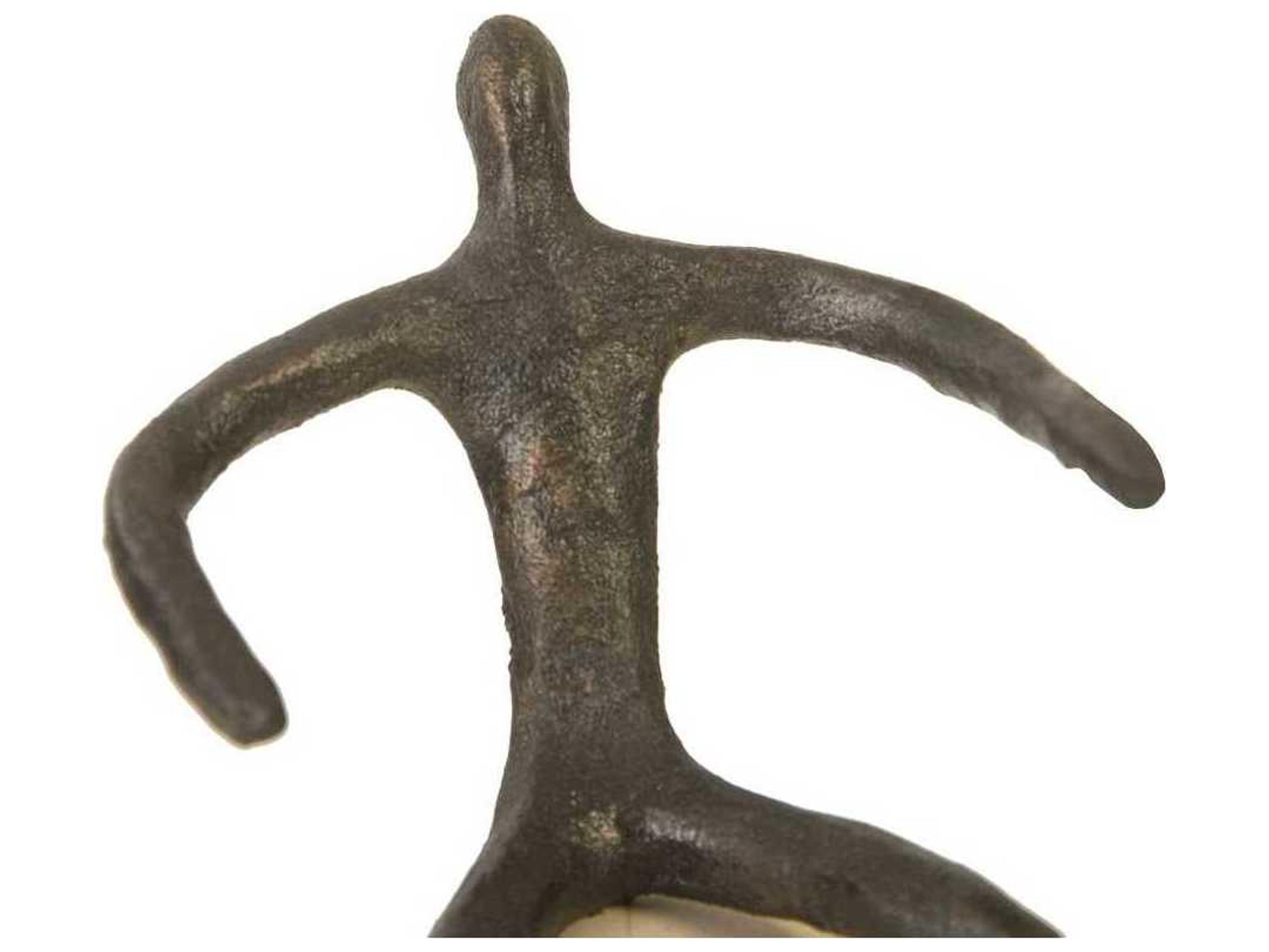 Phillips Collection Bronze / Bleached Wood Sculpture