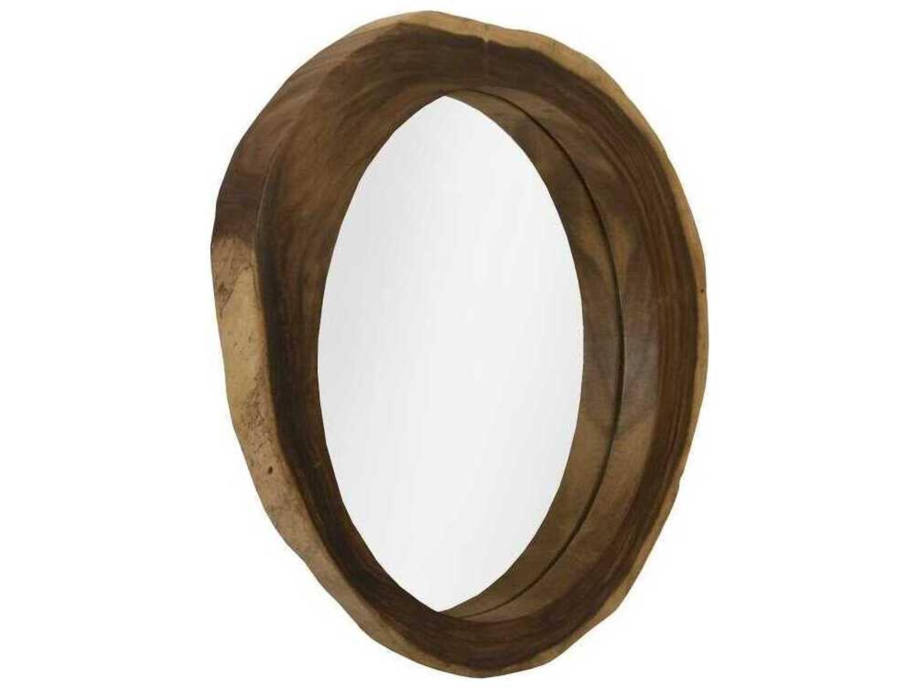 Phillips Collection Natural Round Wall Mirror