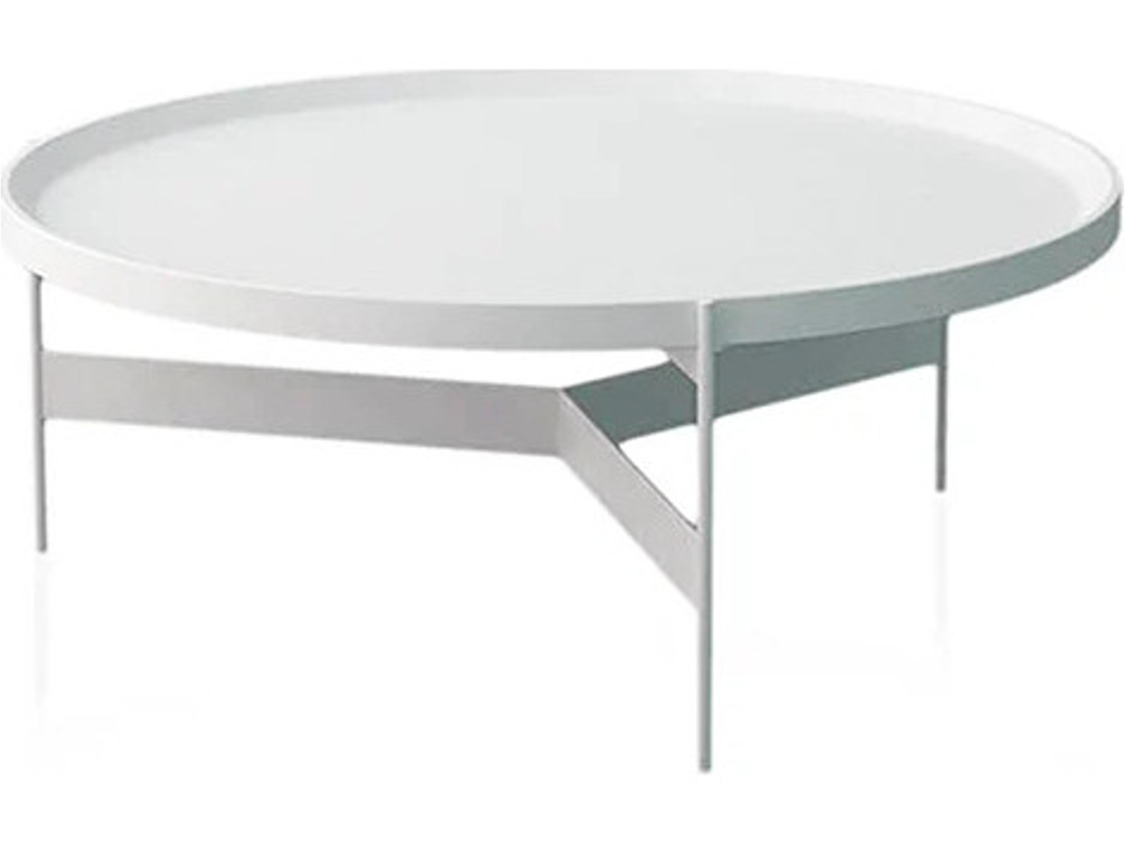 Abaco Med Coffee Table Matt. White