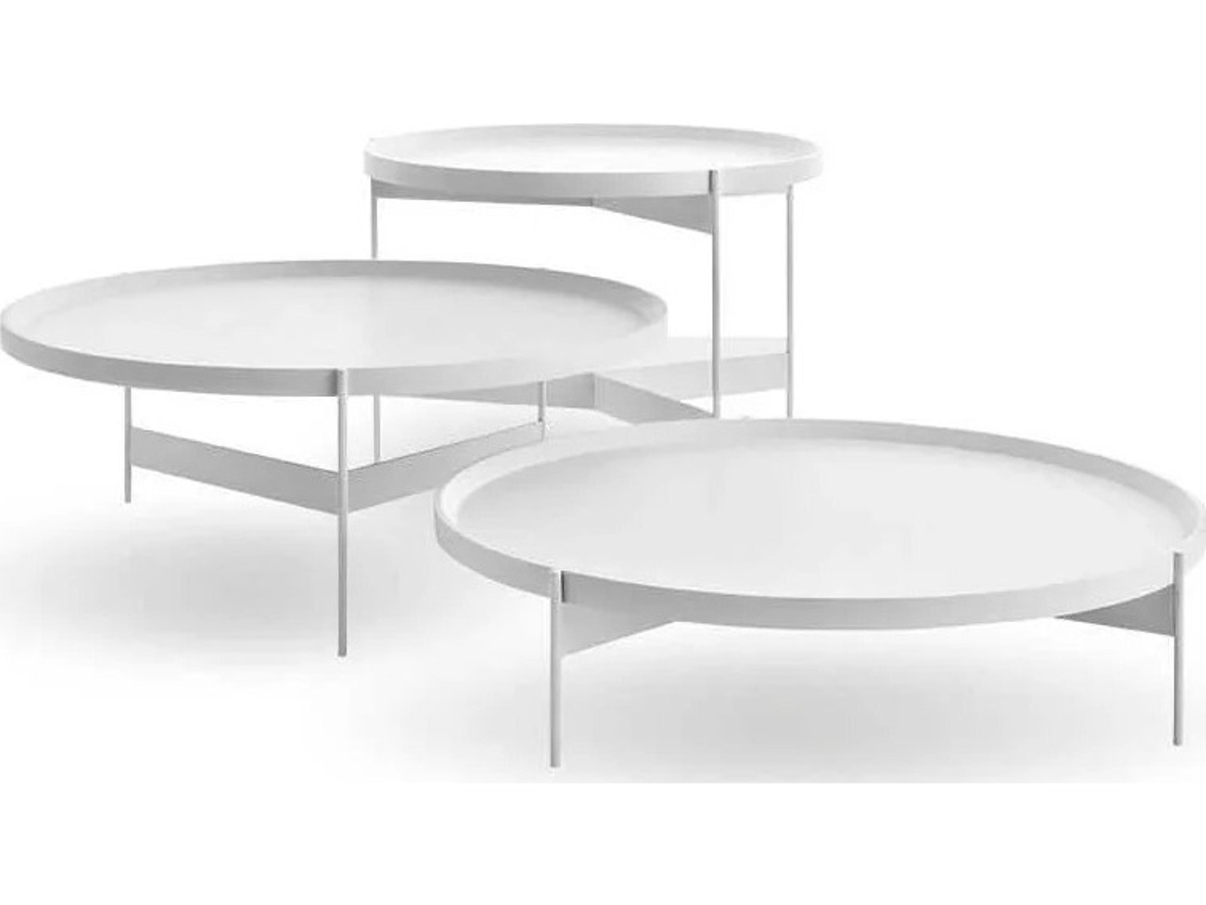 Pianca Abaco Med Coffee Table Matt. White