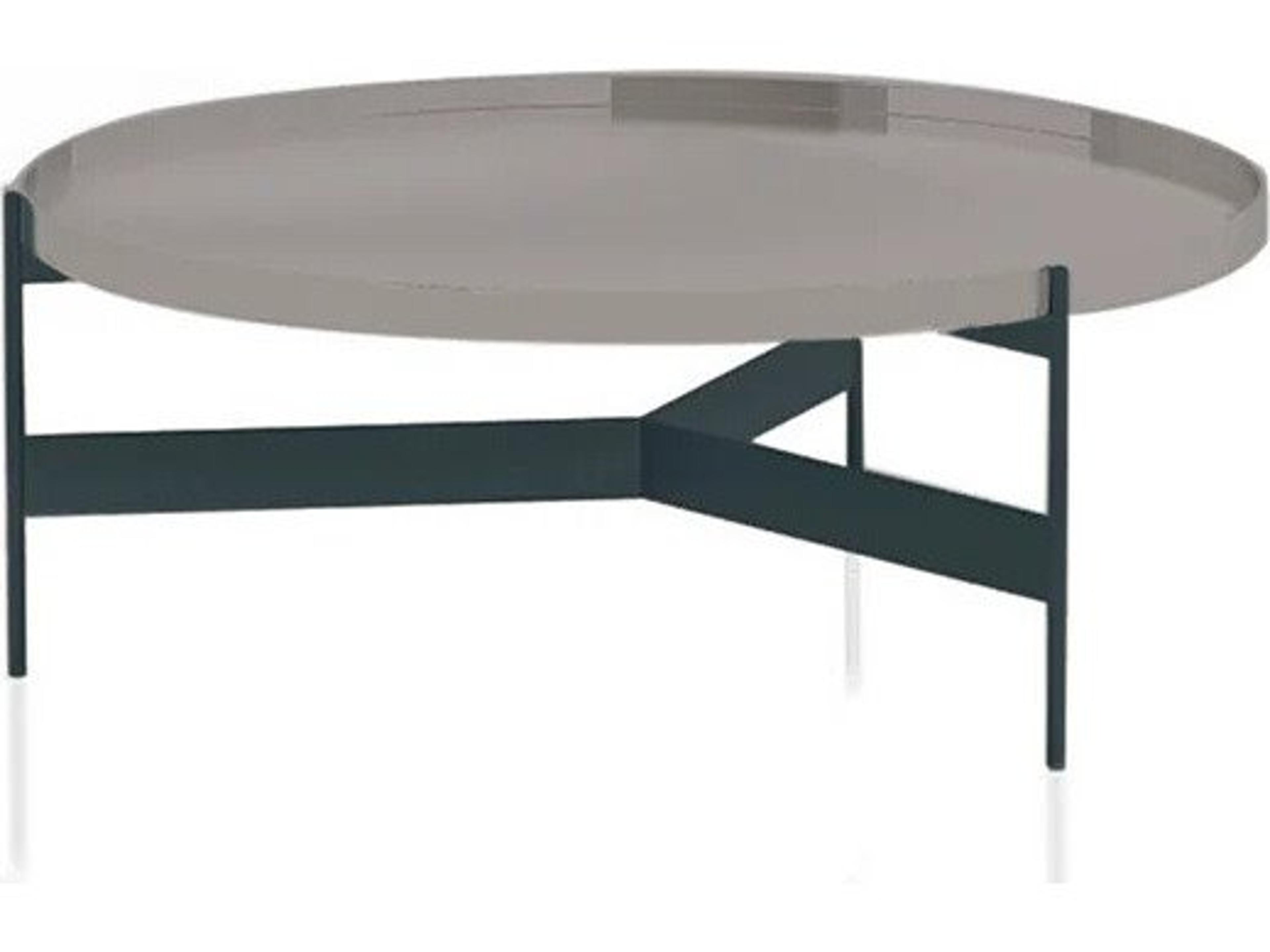Abaco Med Round Coffee Table/Cenere/Lava