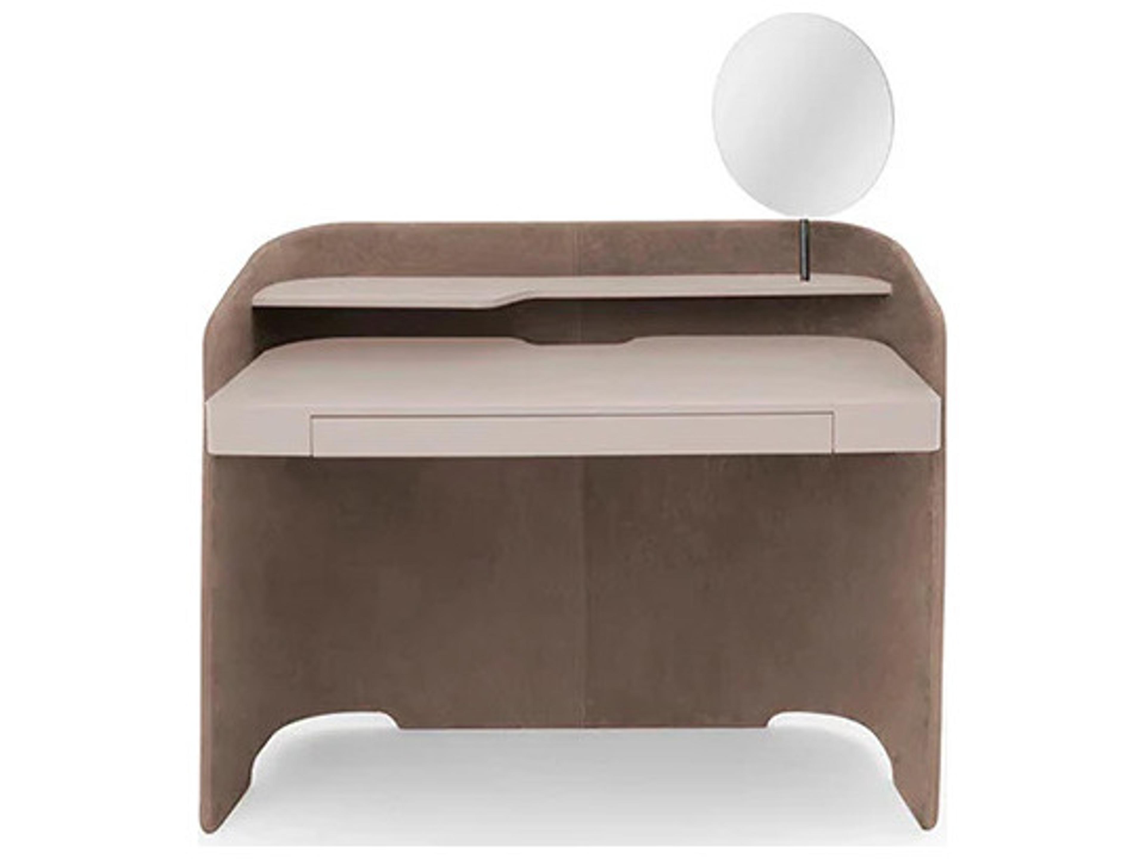Chloe Vanity Desk Taupe supers.63 beige
