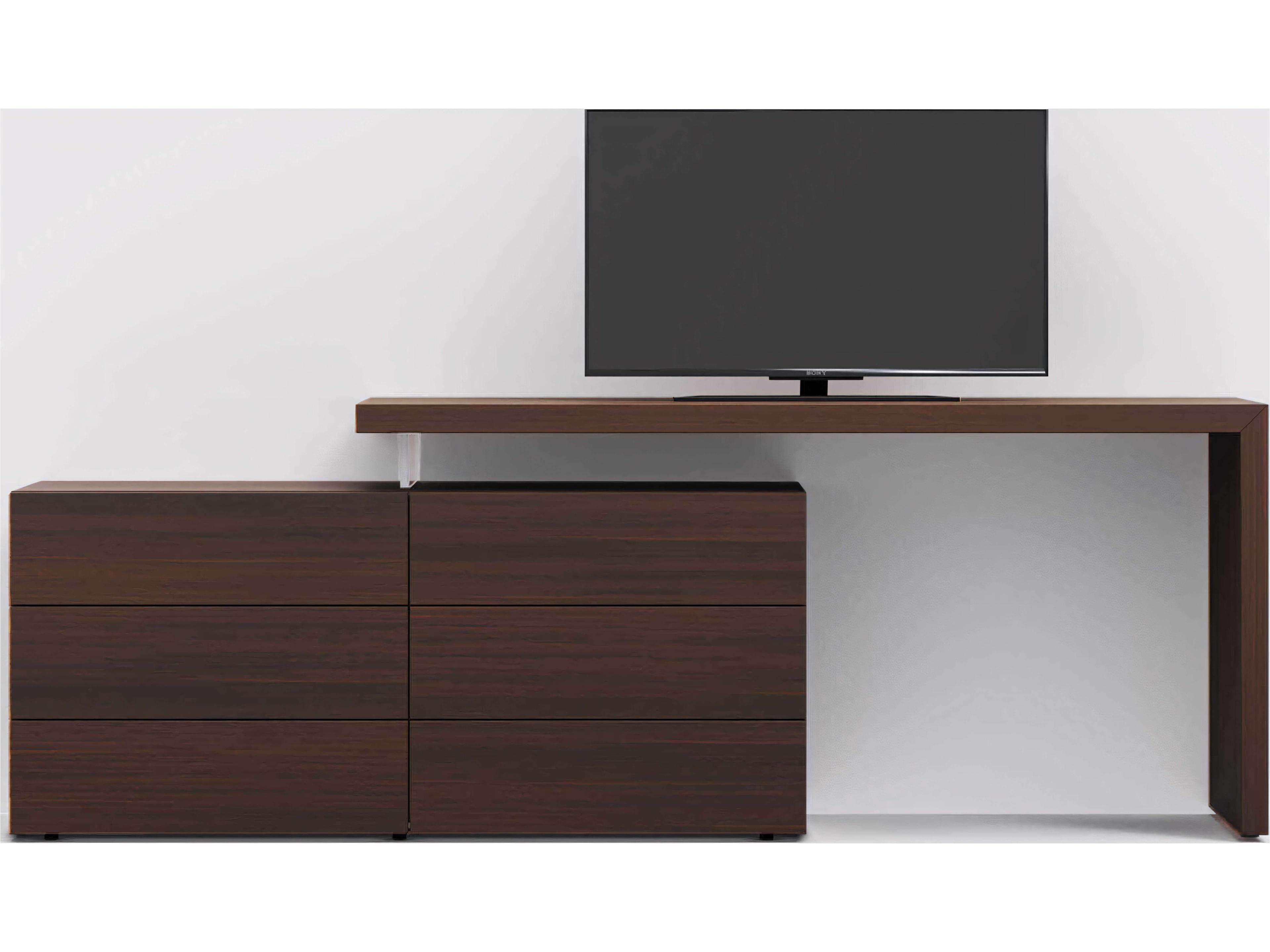 People Burnt Oak Brown Wood Secretary Desk