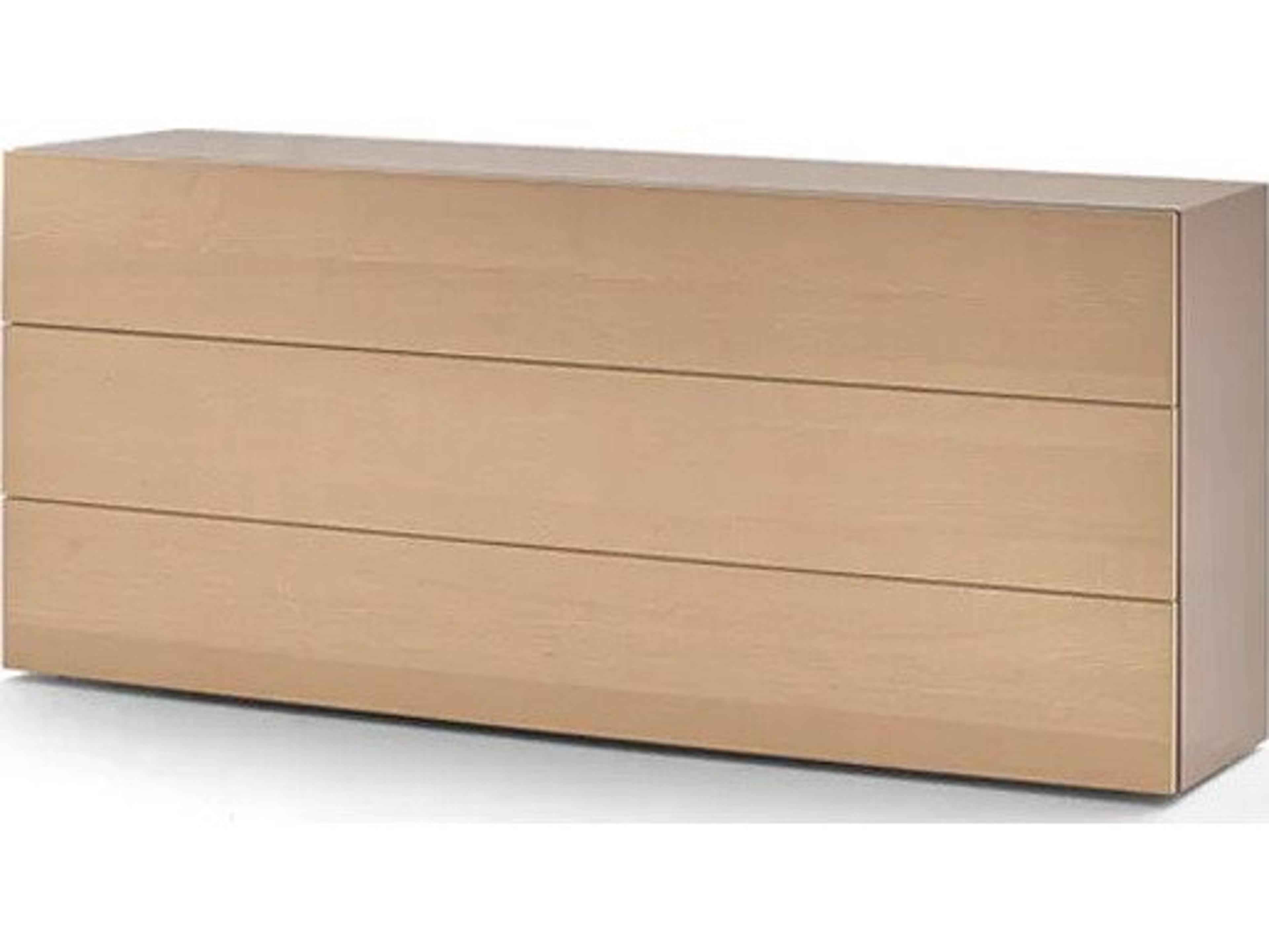 People 3 Drawers Dresser Bleached Ecru Ash