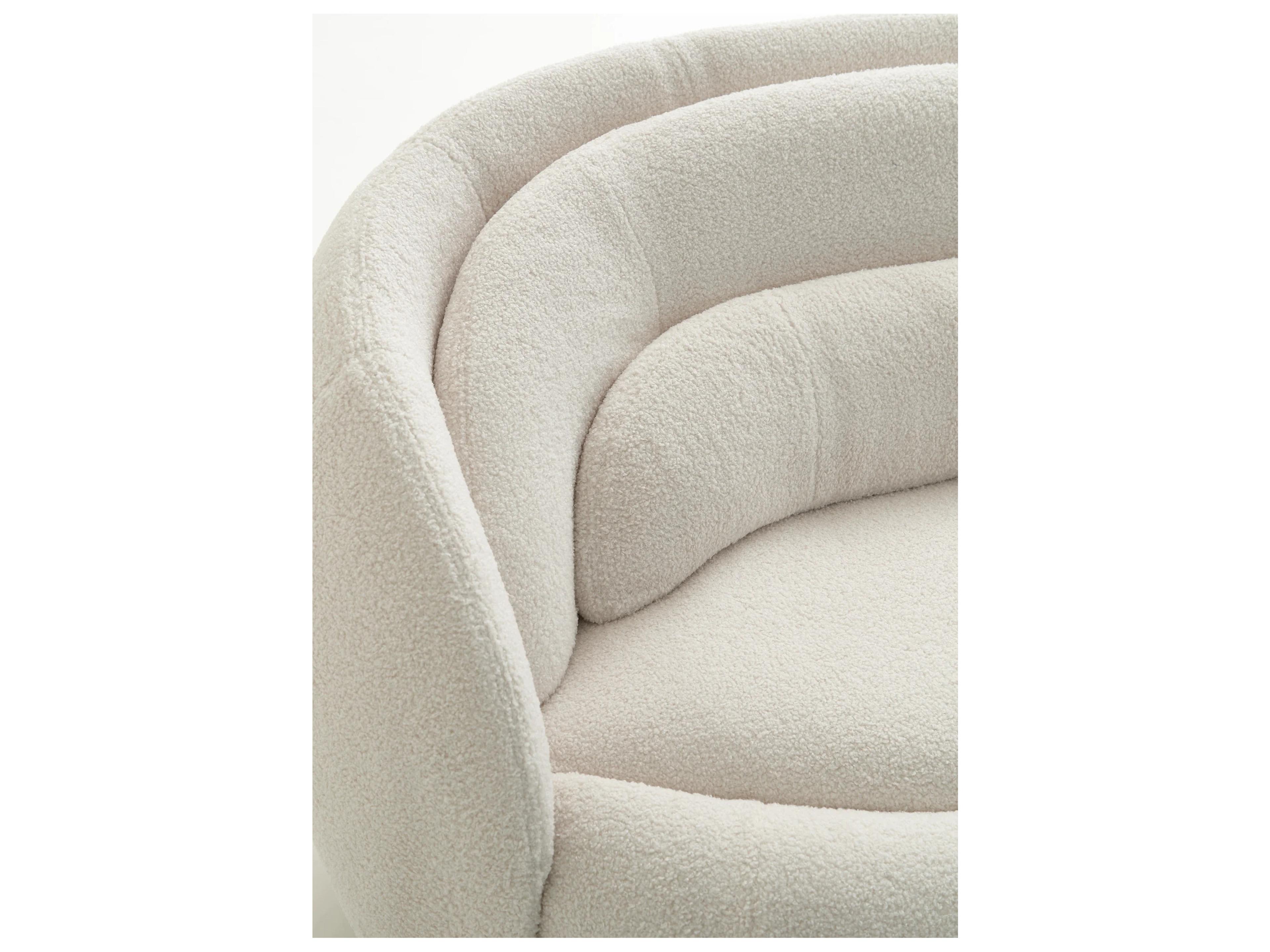 Pianca Peoonia Sofa 117" - White Acacia