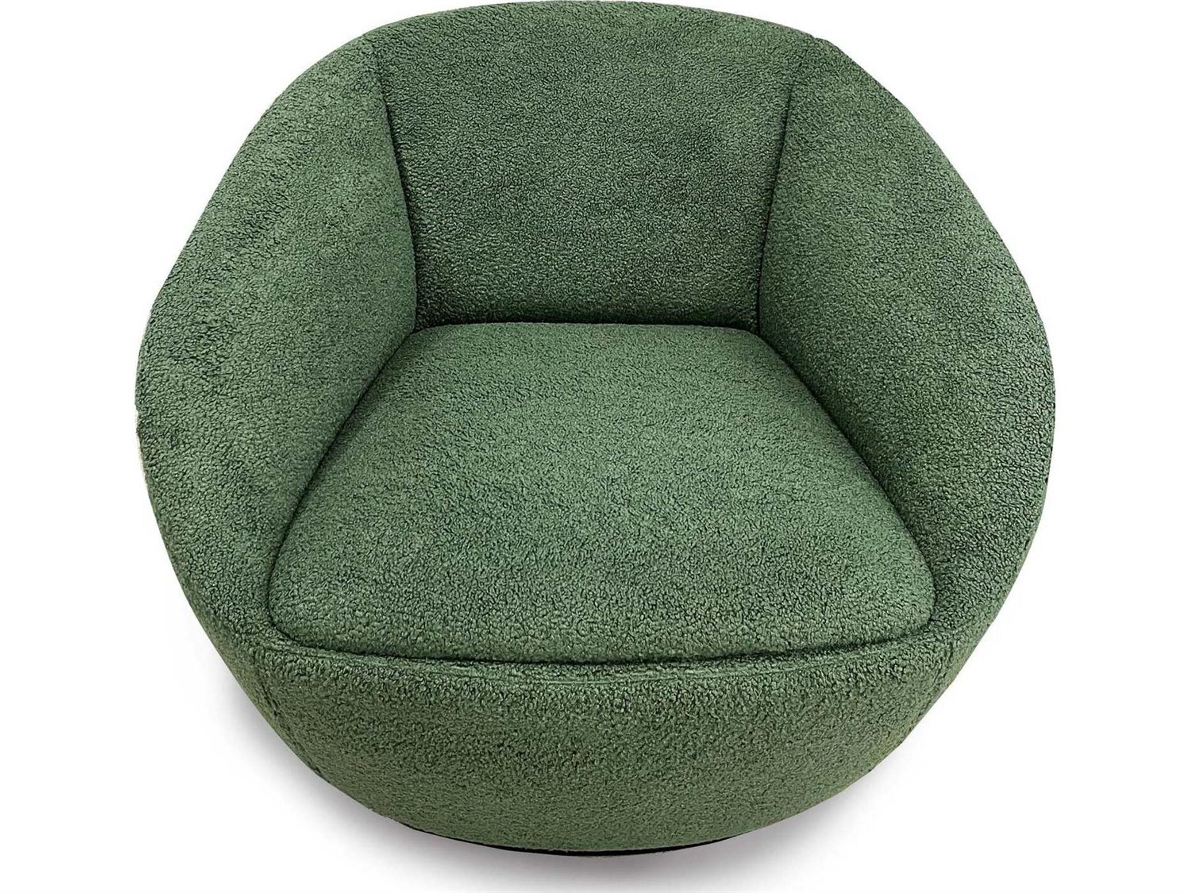 Pianca Naan Armchair with Swivel Acacia Green