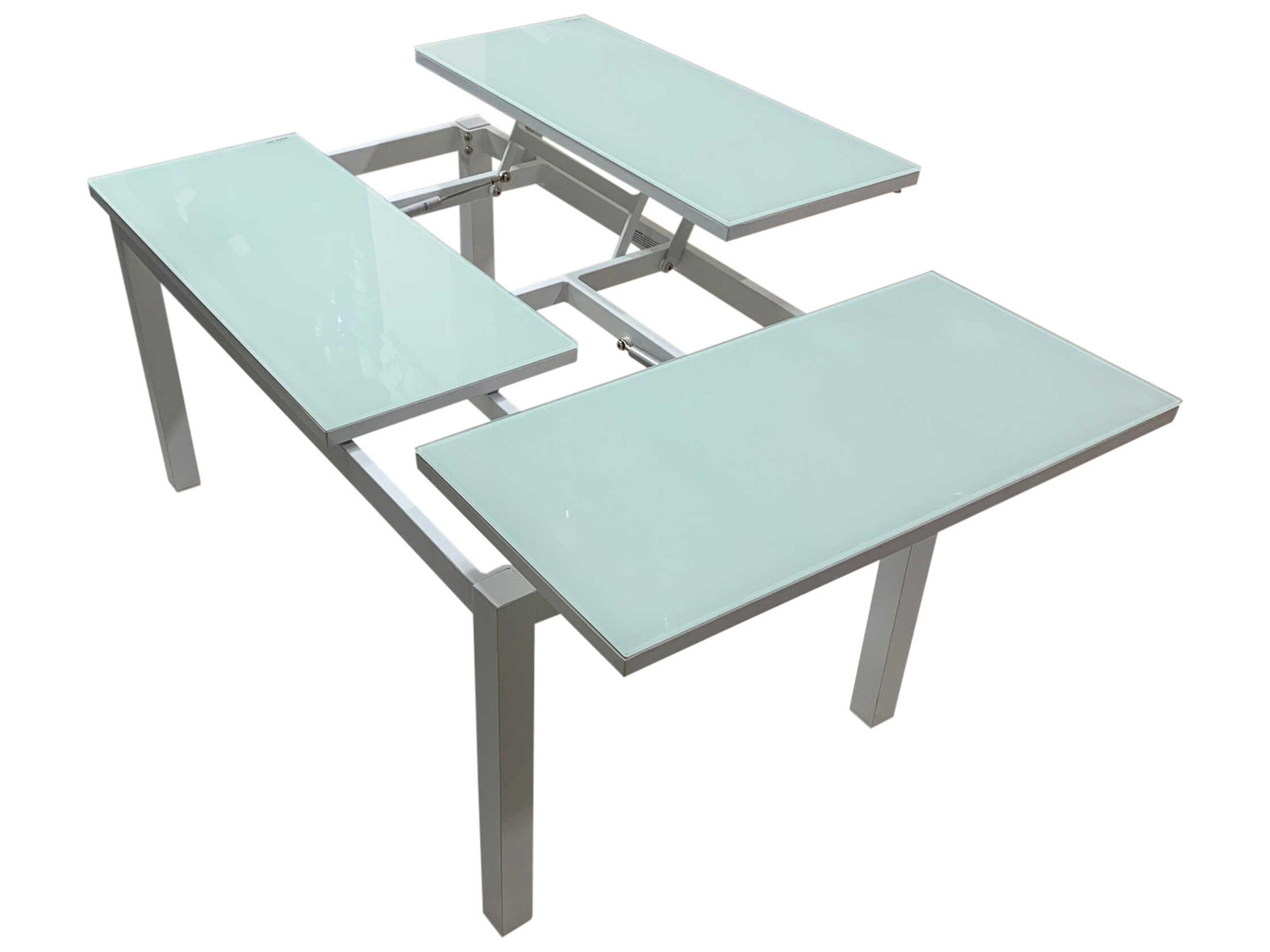 Panama Jack Outdoor Sancastle White Aluminum Cushion 5 Piece Sectional Lounge Set